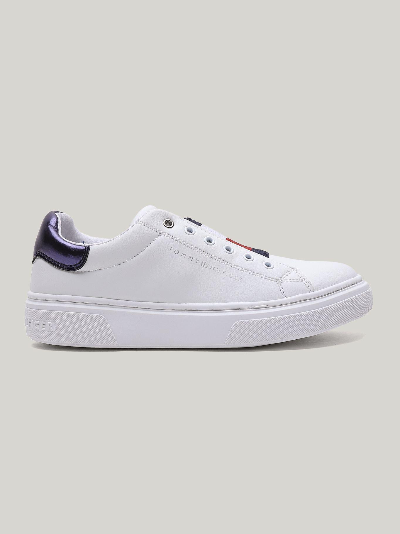 Zapatillas De Niña Con Logo Blanco Tommy Hilfiger-4