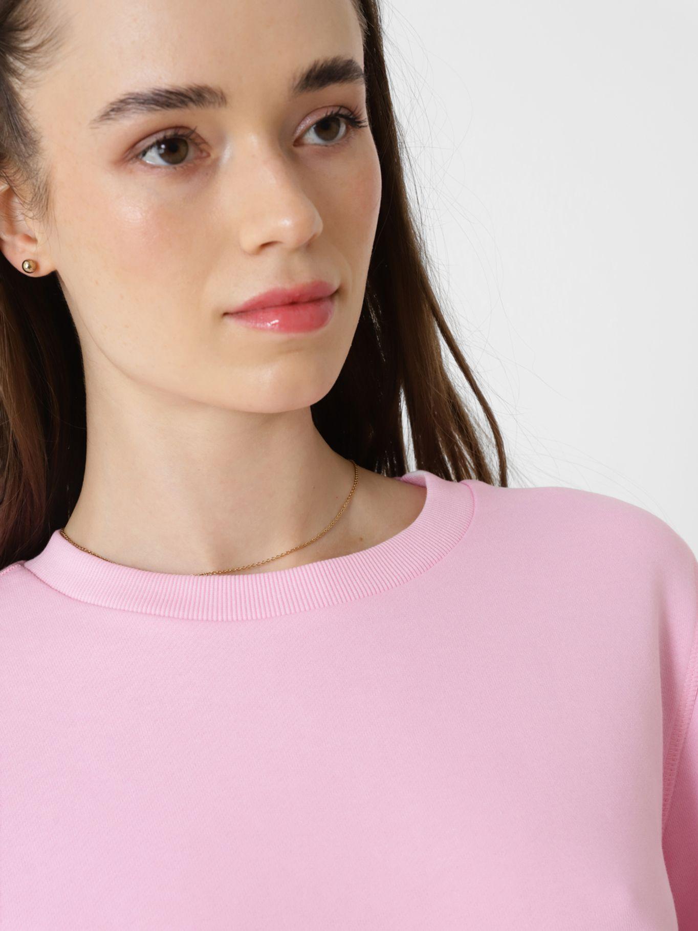 Polerón C-Neck Logo Impreso Rosado Tommy Hilfiger-4