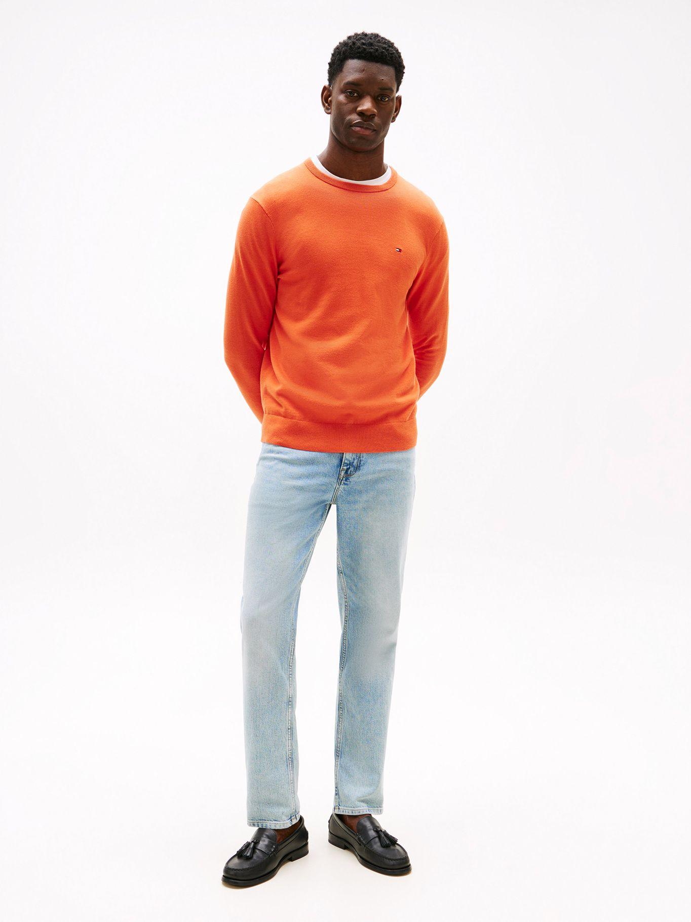 Sweater Essential C-Neck Naranjo Tommy Hilfiger-1