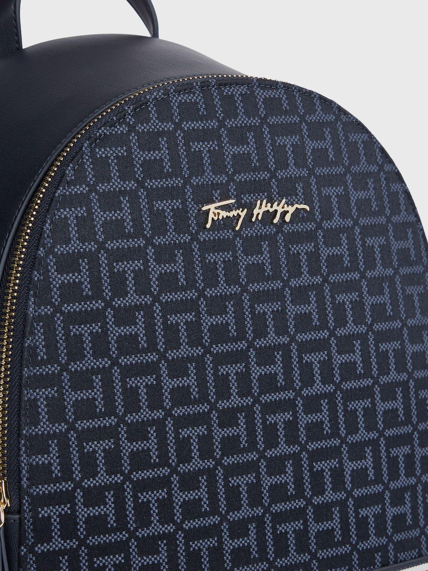 Mochila Jacquard Con Stripe Azul Tommy Hilfiger-3