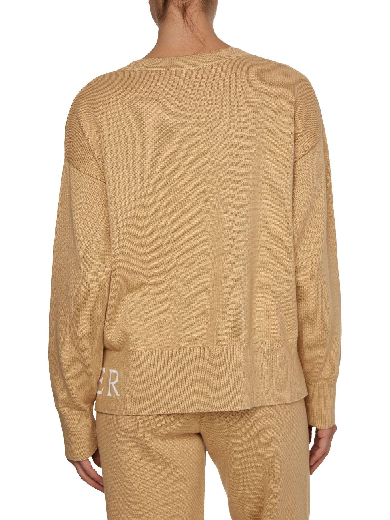 Sweater Graphic Logo Beige Tommy Hilfiger-1