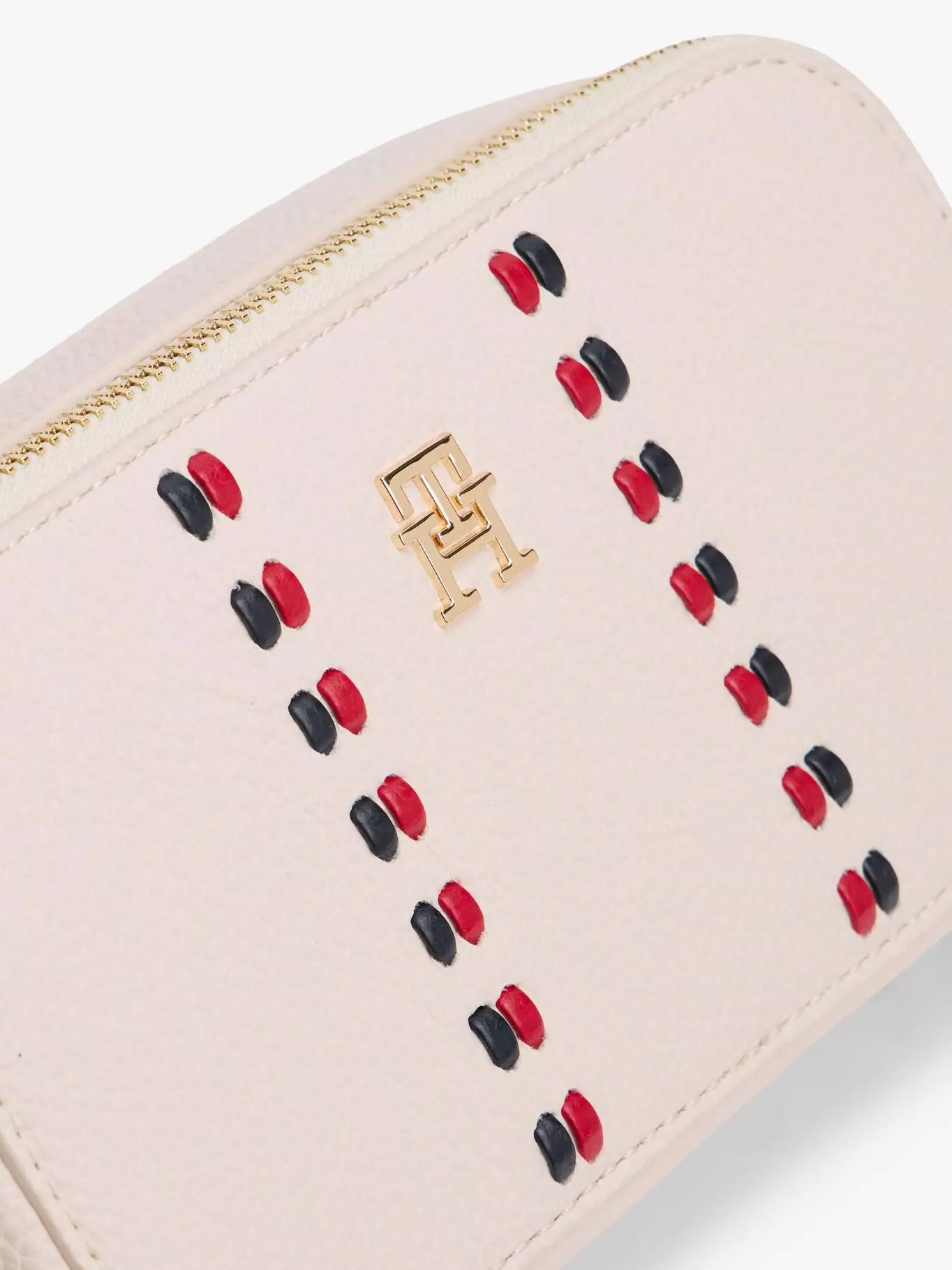Cartera Bandolera Cinta Distintiva Tommy Hilfiger Beige-3