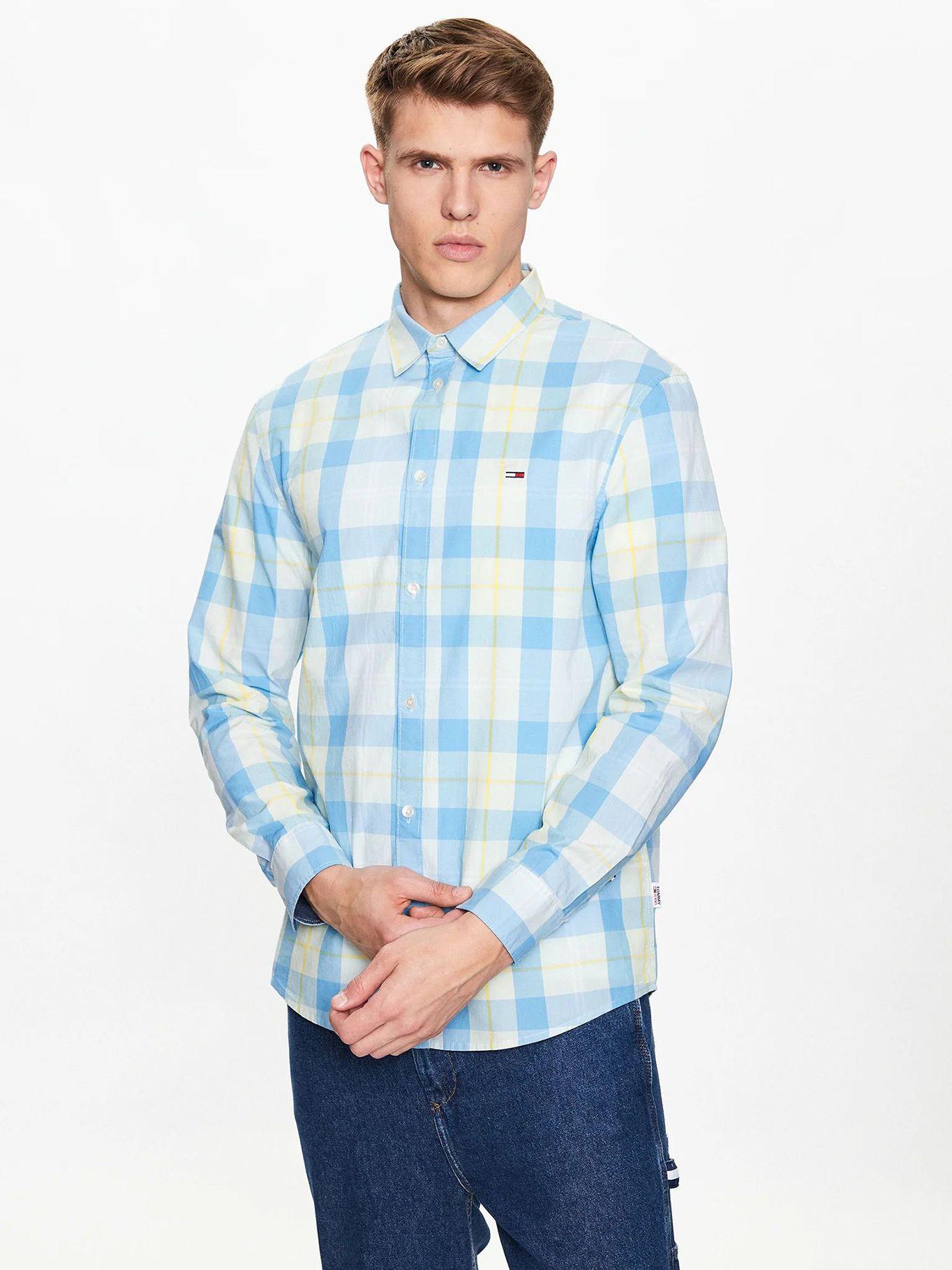 Camisa A Cuadros Essential Multicolor Tommy Hilfiger-0