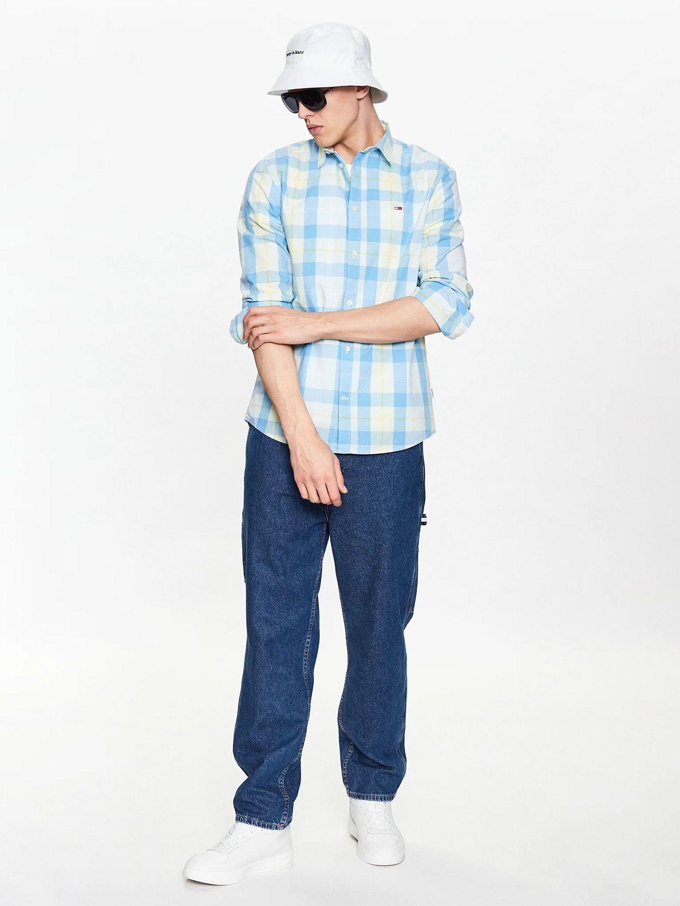 Camisa A Cuadros Essential Multicolor Tommy Hilfiger-1