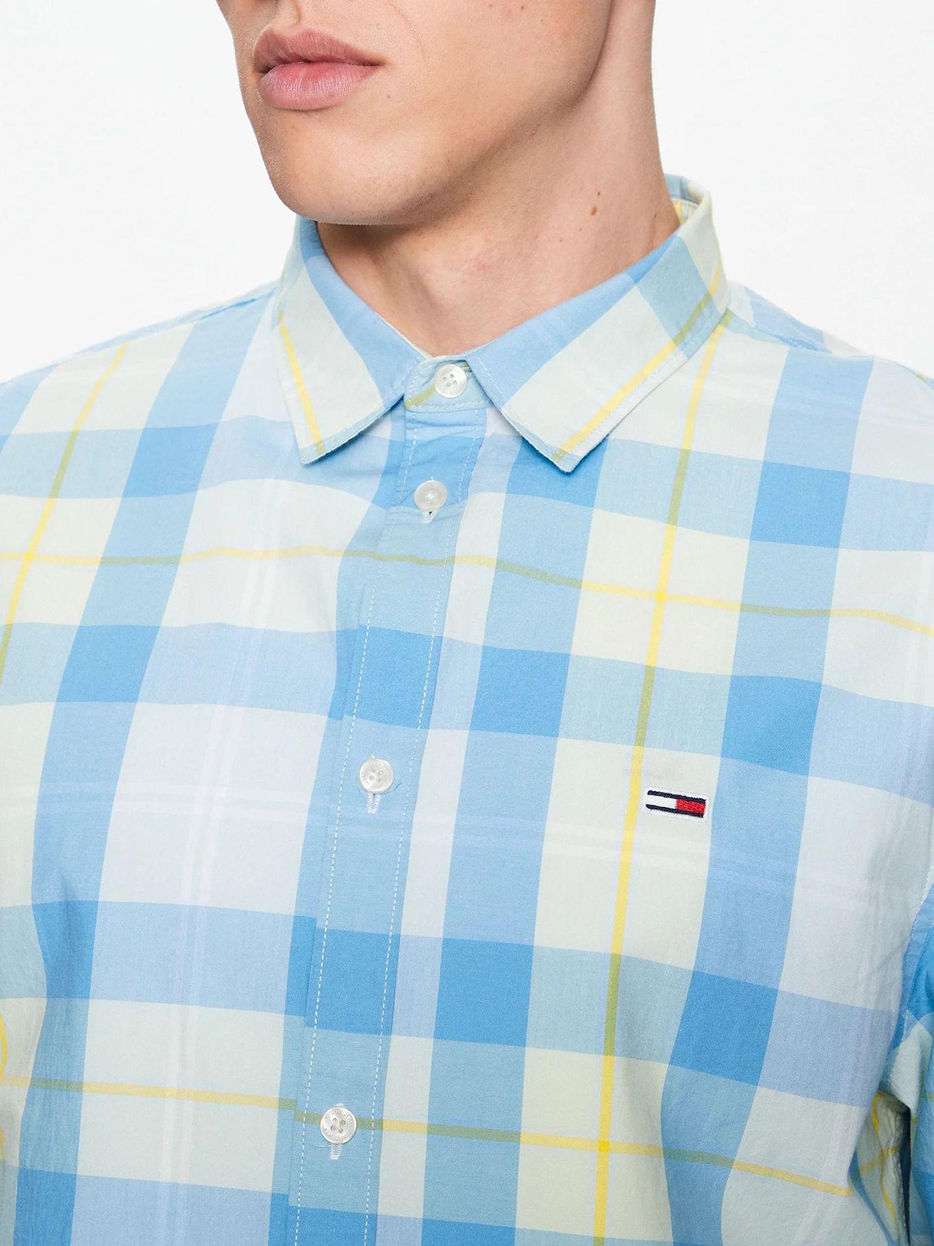 Camisa A Cuadros Essential Multicolor Tommy Hilfiger-3