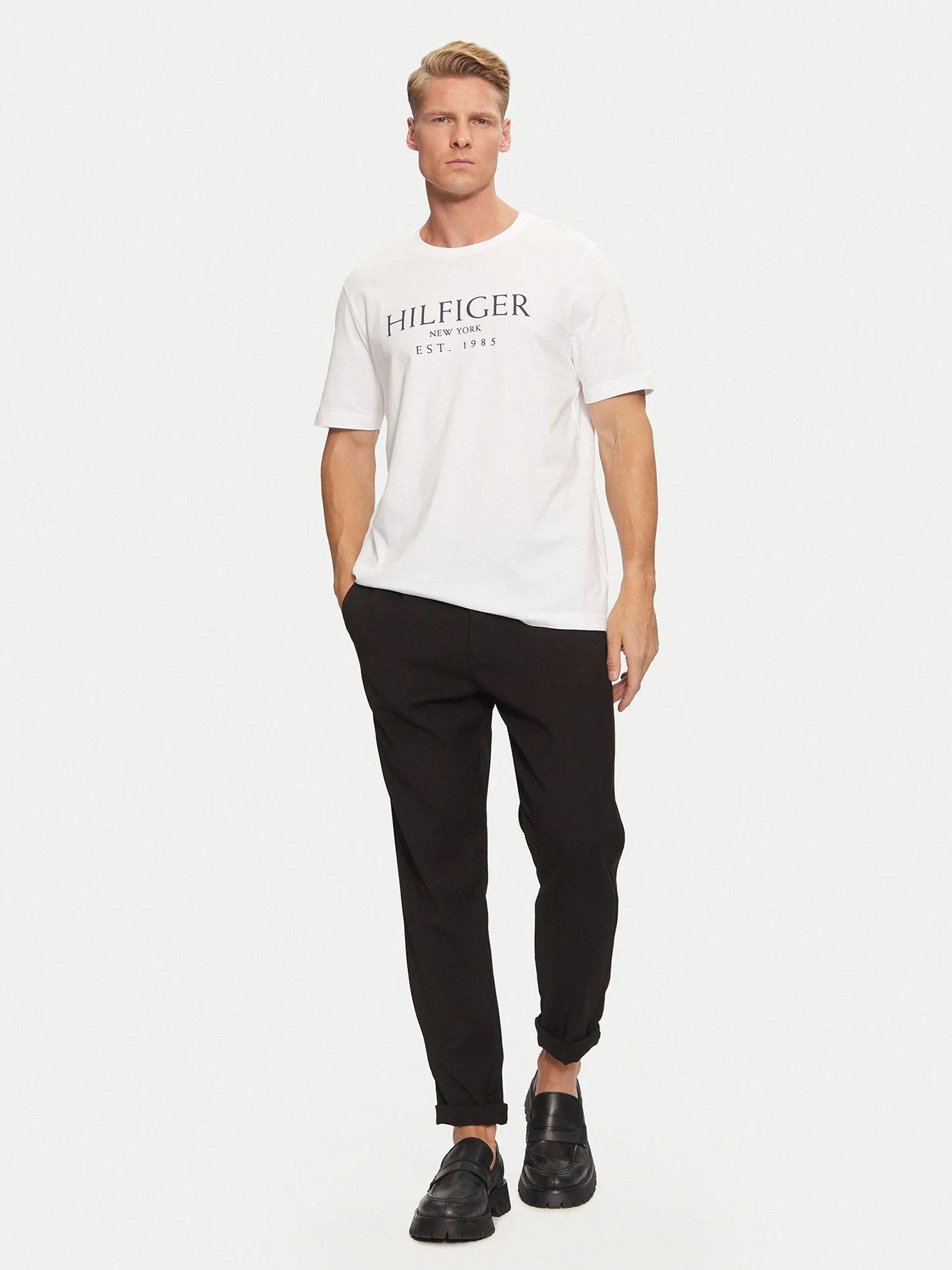 Polera Monotype Hombre Blanco Tommy Hilfiger-1