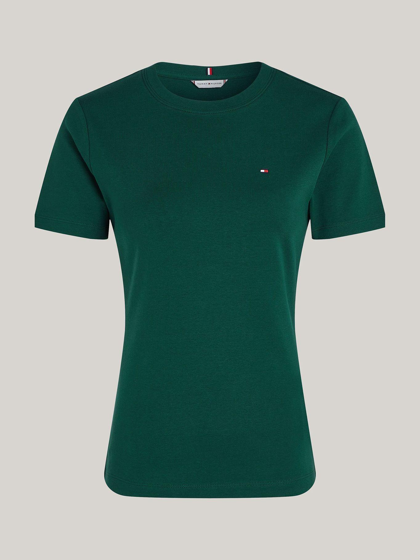 Polera Cody Slim Fit Verde Tommy Hilfiger-4