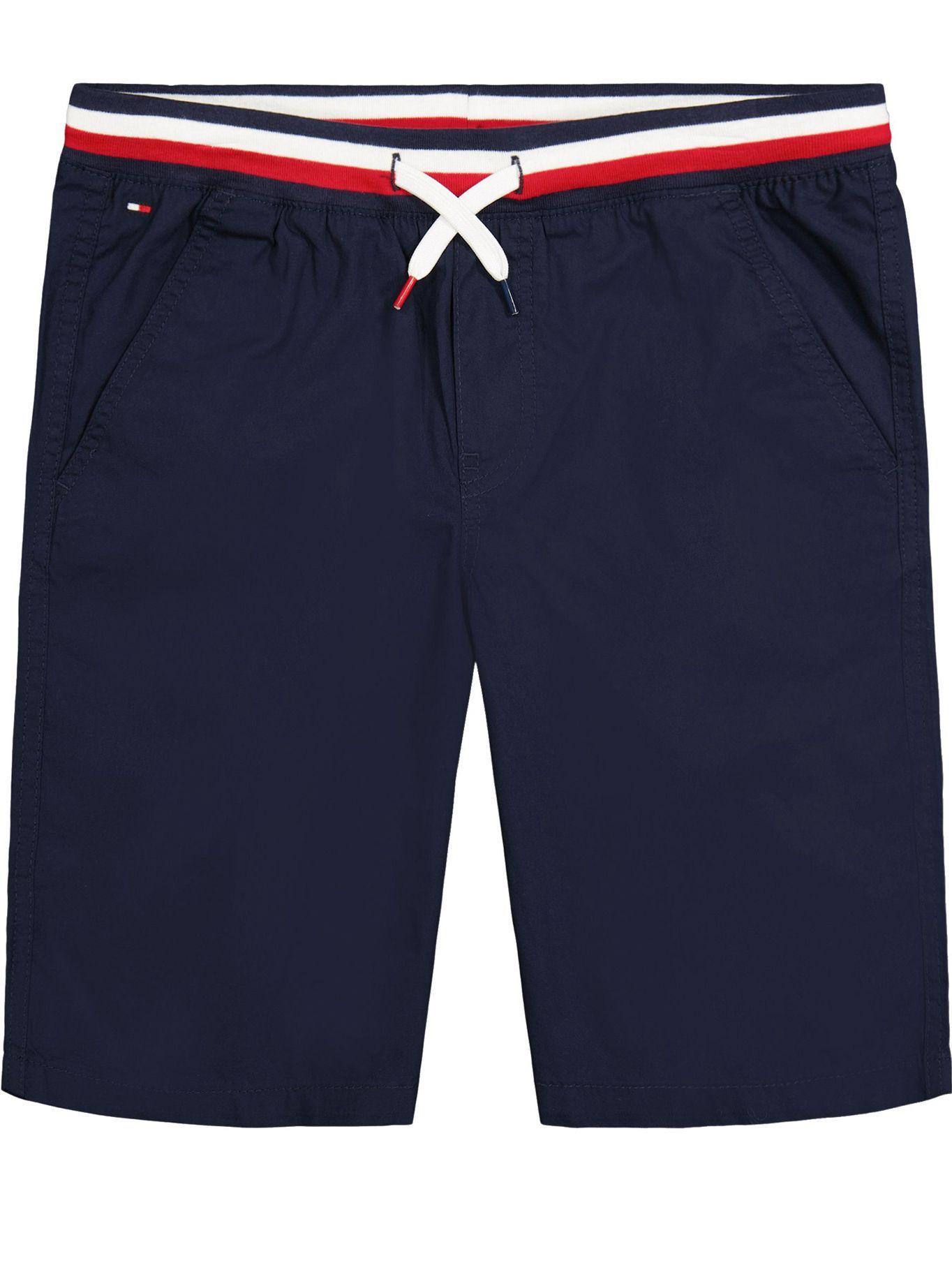 Short Essential Knit Logo Azul Tommy Hilfiger-0