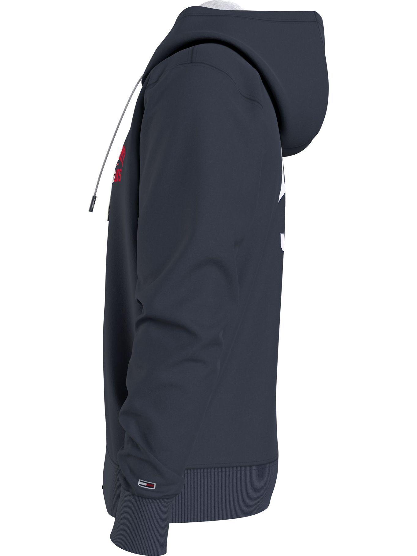 Polerón con Cierre y Logo Azul Gombre Tommy Jeans MY2-3