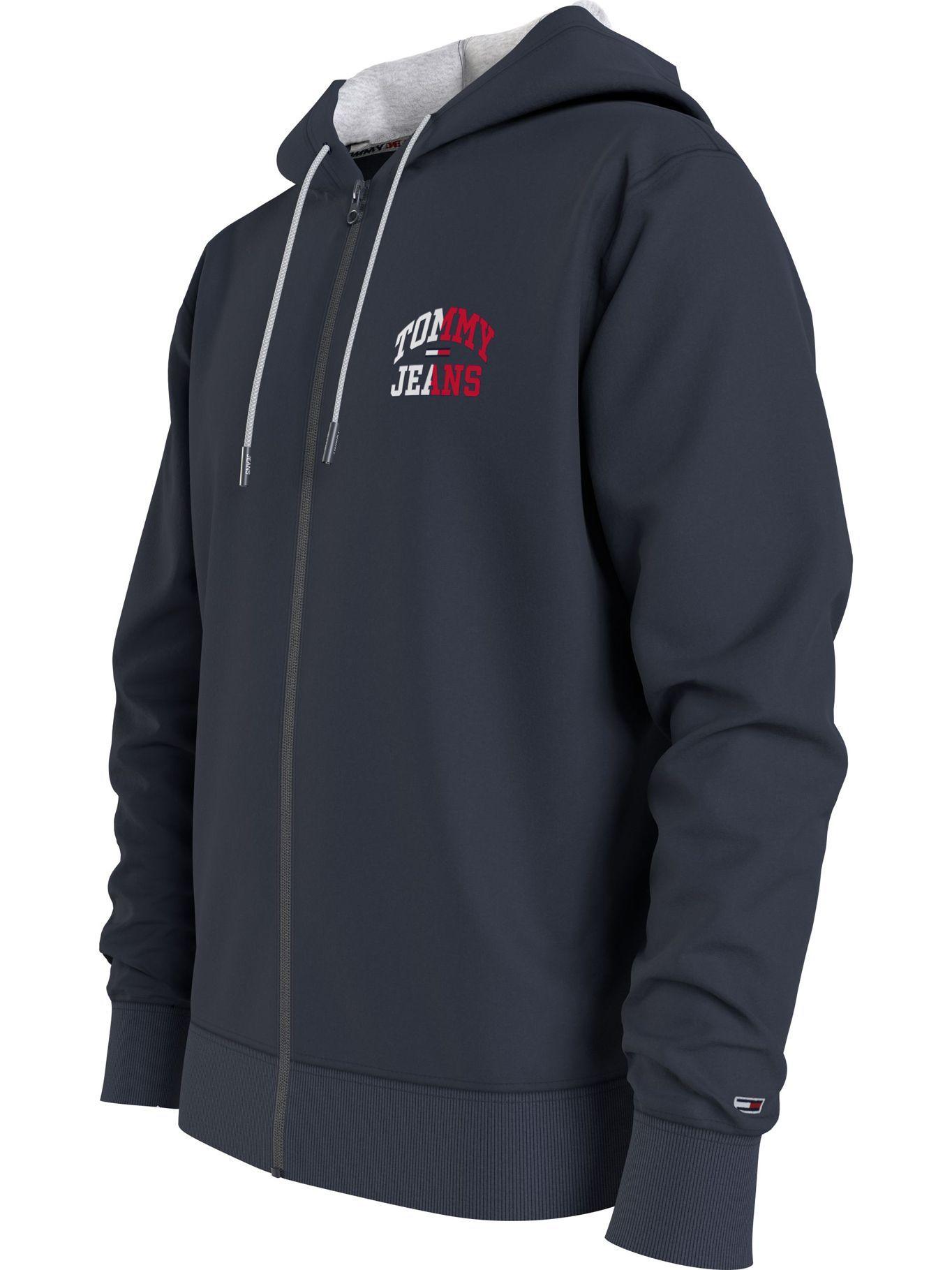 Polerón con Cierre y Logo Azul Gombre Tommy Jeans MY2-2