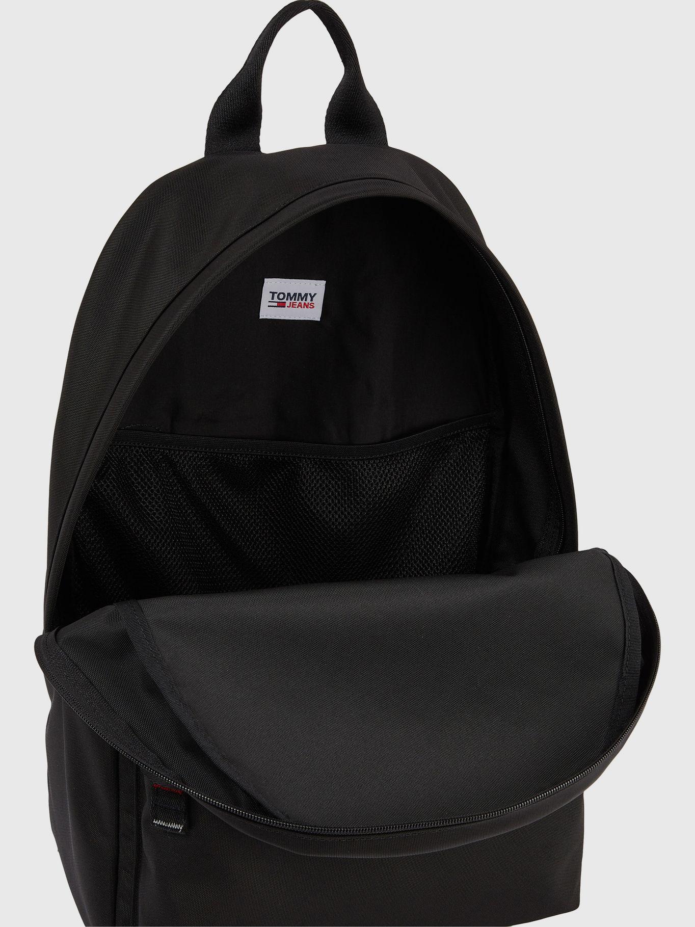 Mochila Dome Essential Con Cierre Negro Tommy Hilfiger-3
