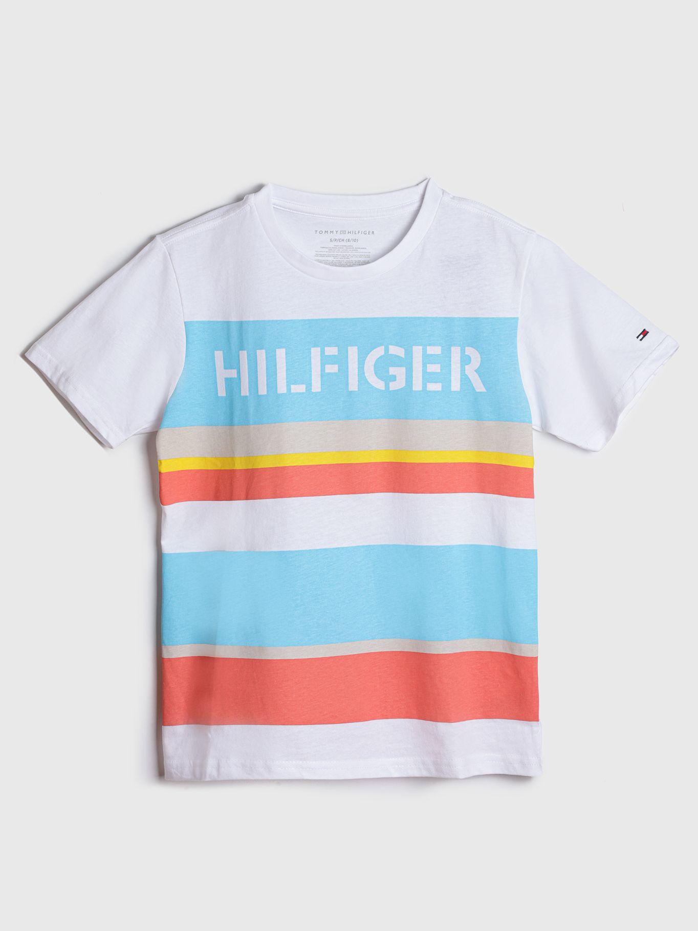 Polera Muticolor Con Logo Blanco Tommy Hilfiger-0