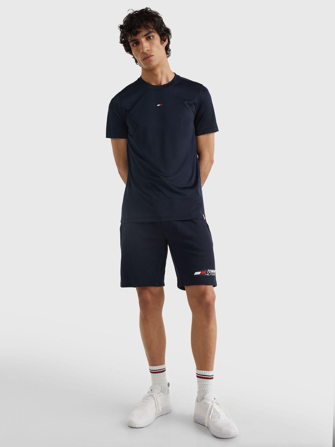 Polera Sport Essential Con Logo Azul Tommy Hilfiger-1