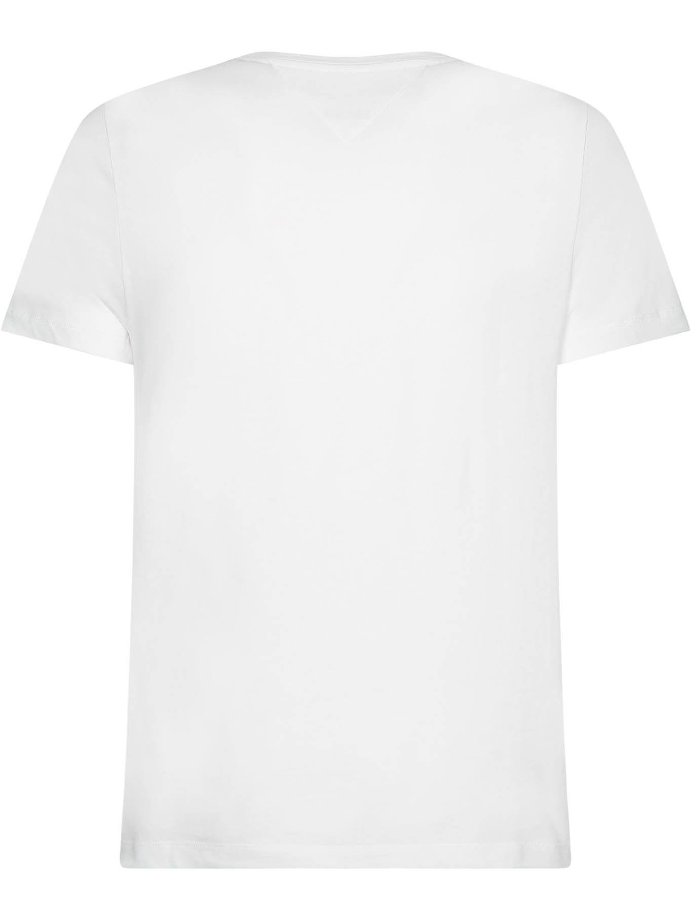 Polera Text Corporate Blanco Tommy Hilfiger-1