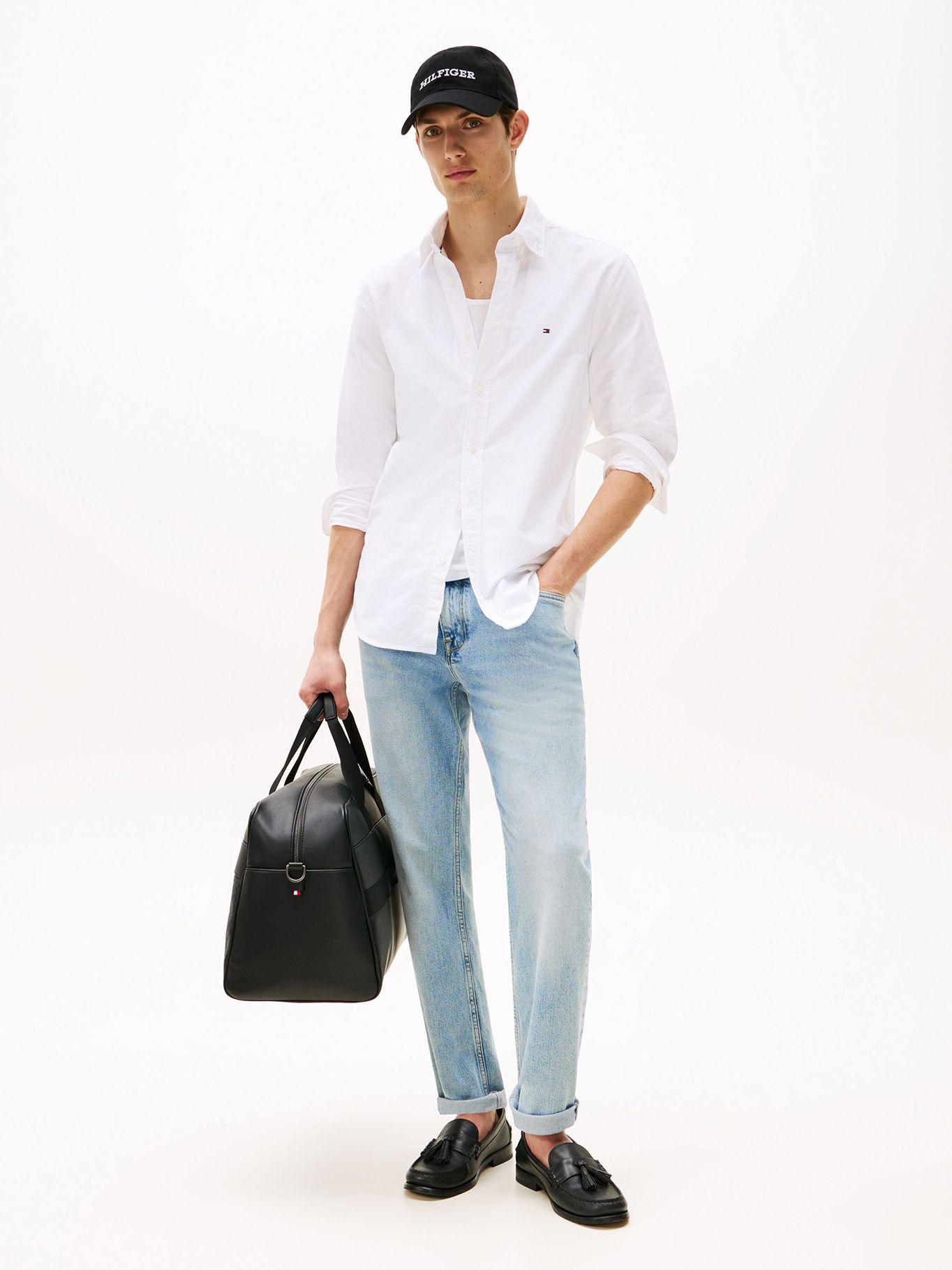Camisa Oxford Heritag Regular Fit Blanco Tommy Hilfiger-1