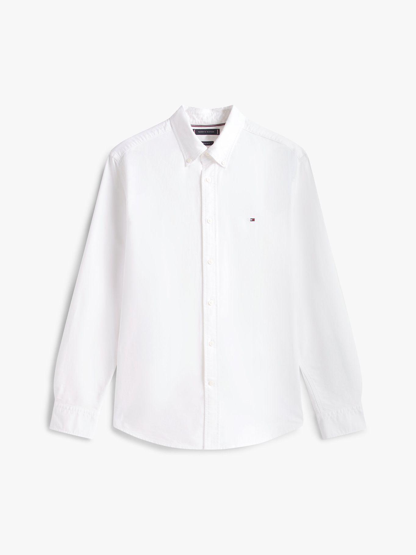 Camisa Oxfor Heritage Regular Fit Blanco Tommy Hilfiger-4