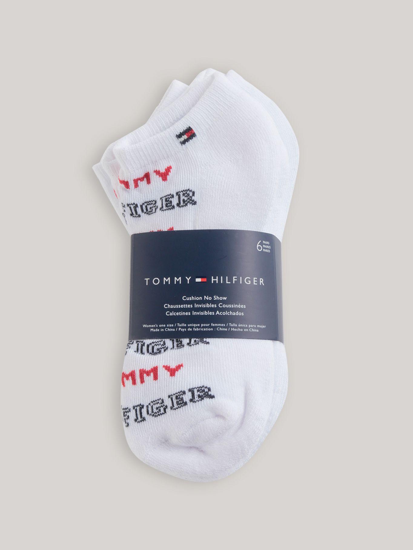 Pack 6 Calcetin Athlet Invisibles Blanco Tommy Hilfiger-2