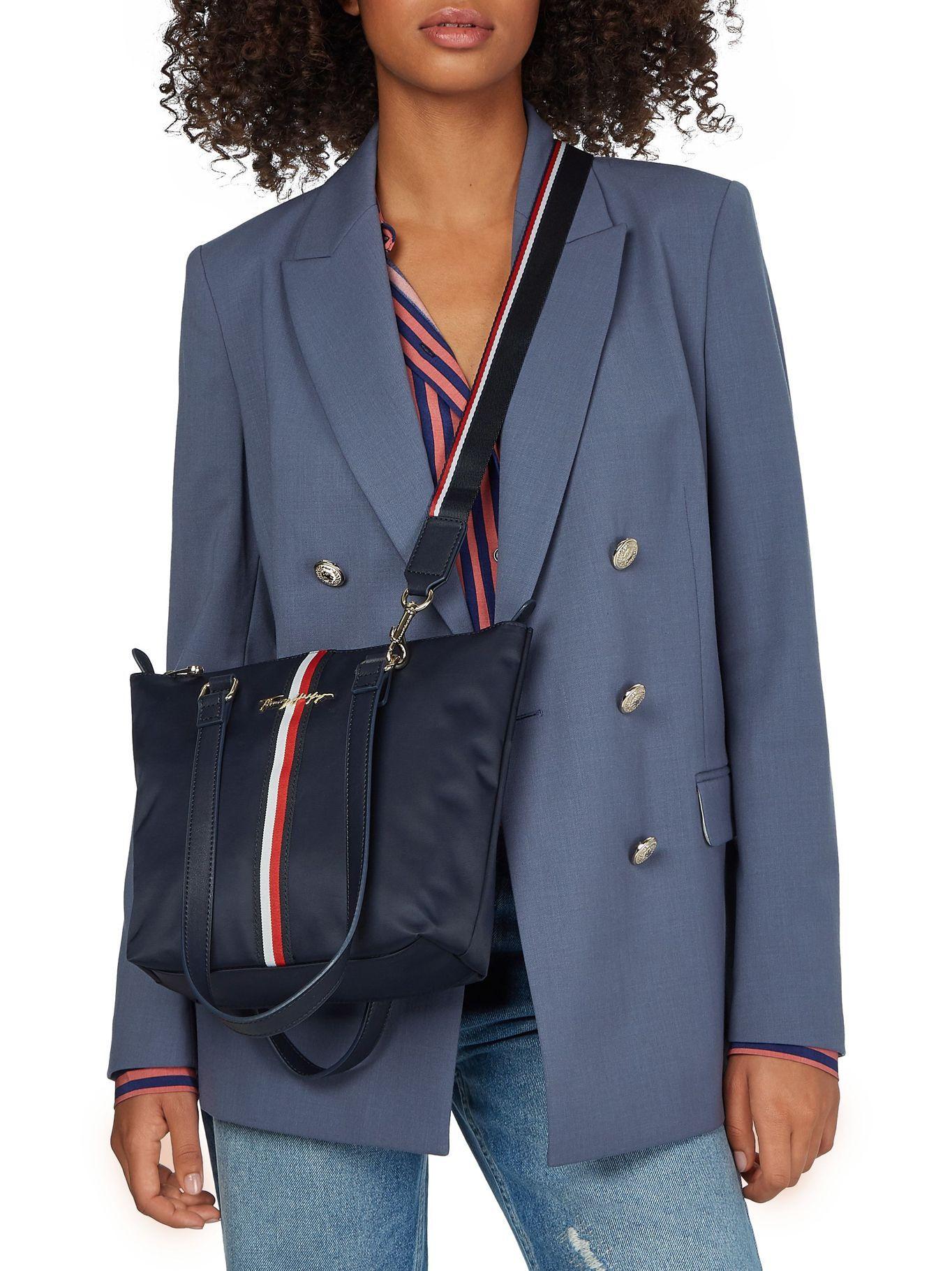 Bolso Tote New Iconic Small Azul Tommy Hilfiger-2