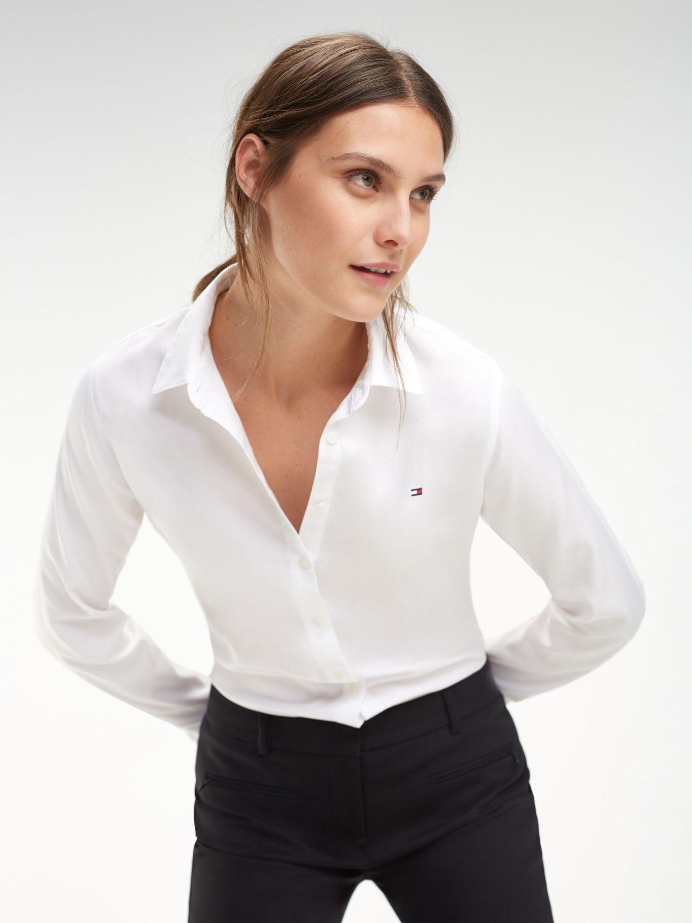 Camisa Básica Heritage Regular Blanco Tommy Hilfiger-3
