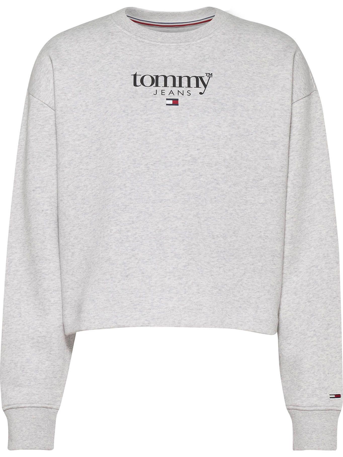 Polerón Relaxed Essential Logo Gris Tommy Jeans-0