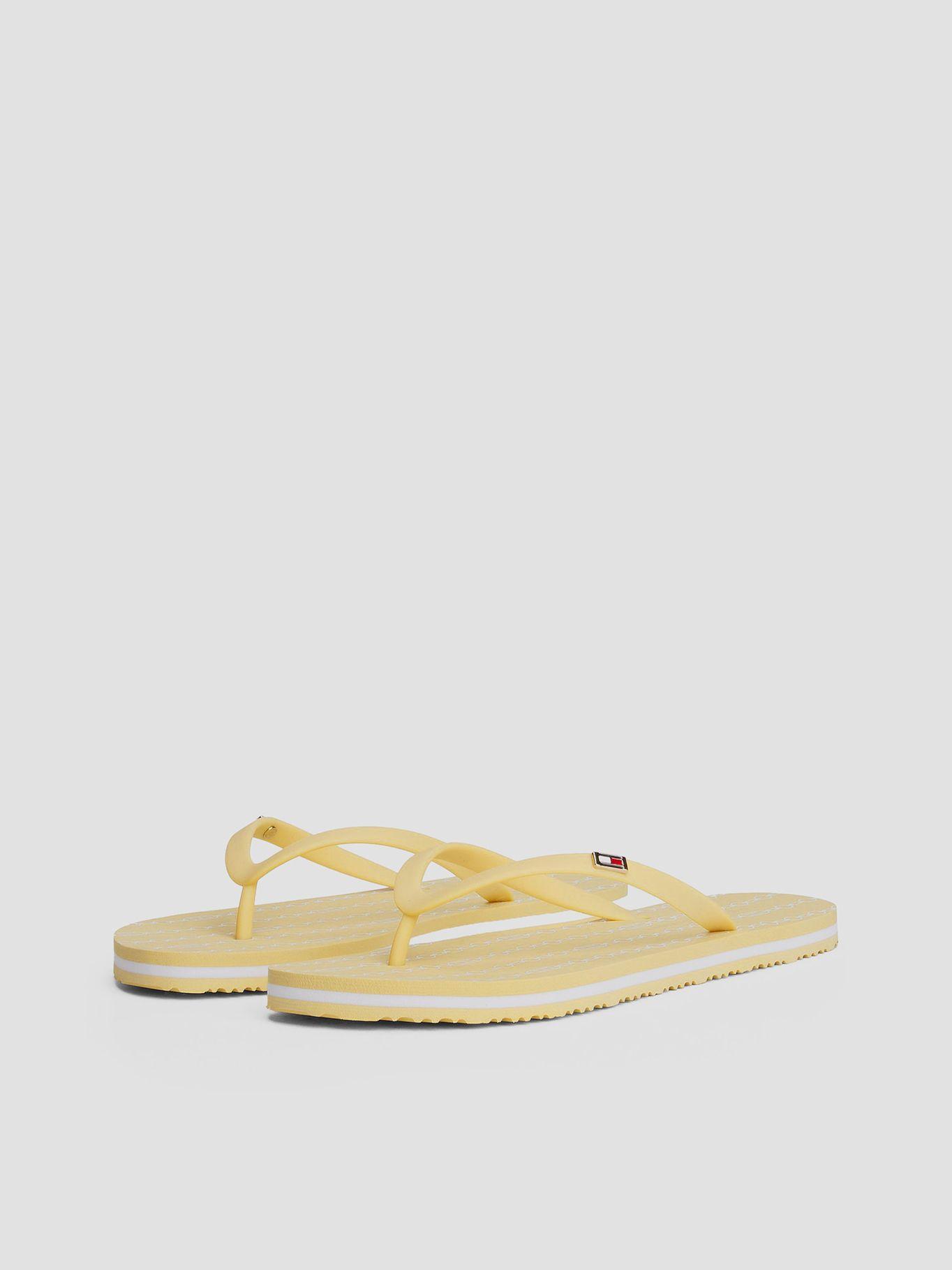 Sandalias Con Logo Esmaltado Amarillo Tommy Hilfiger-0