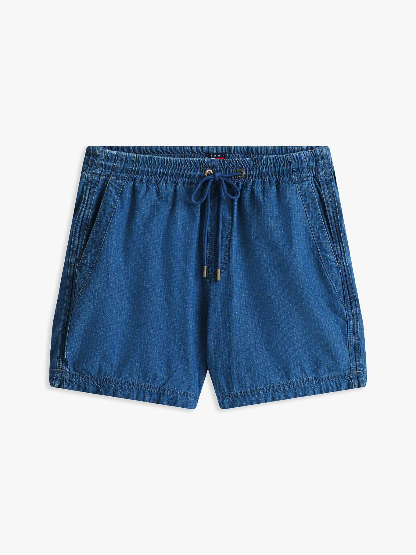 Short Amplio De Tejido Ripstop Azul Tommy Jeans-4