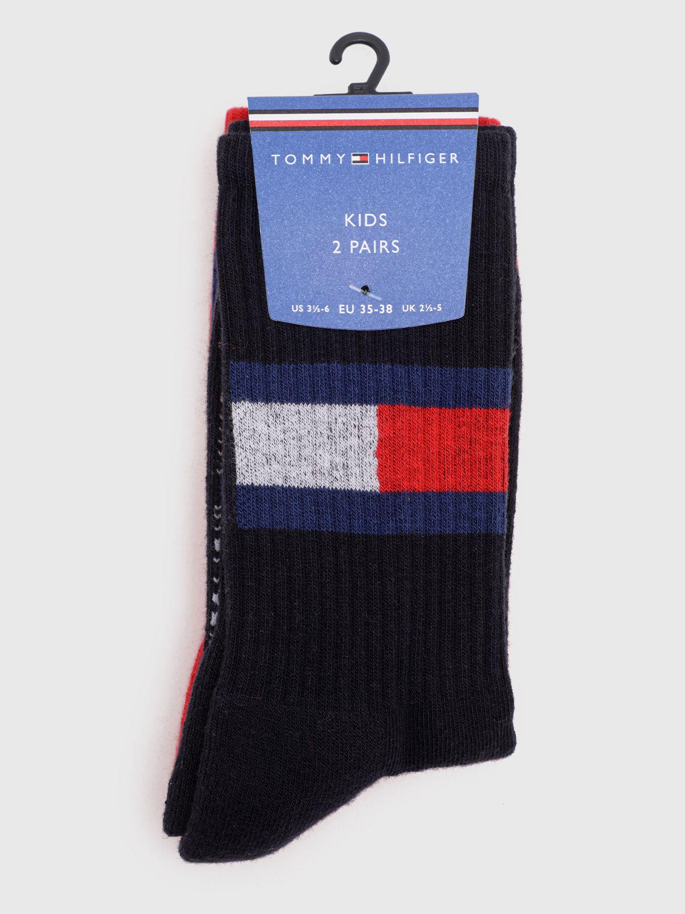 Pack De 2 Calcetin Logo Flag Multicolor Tommy Hilfiger-1