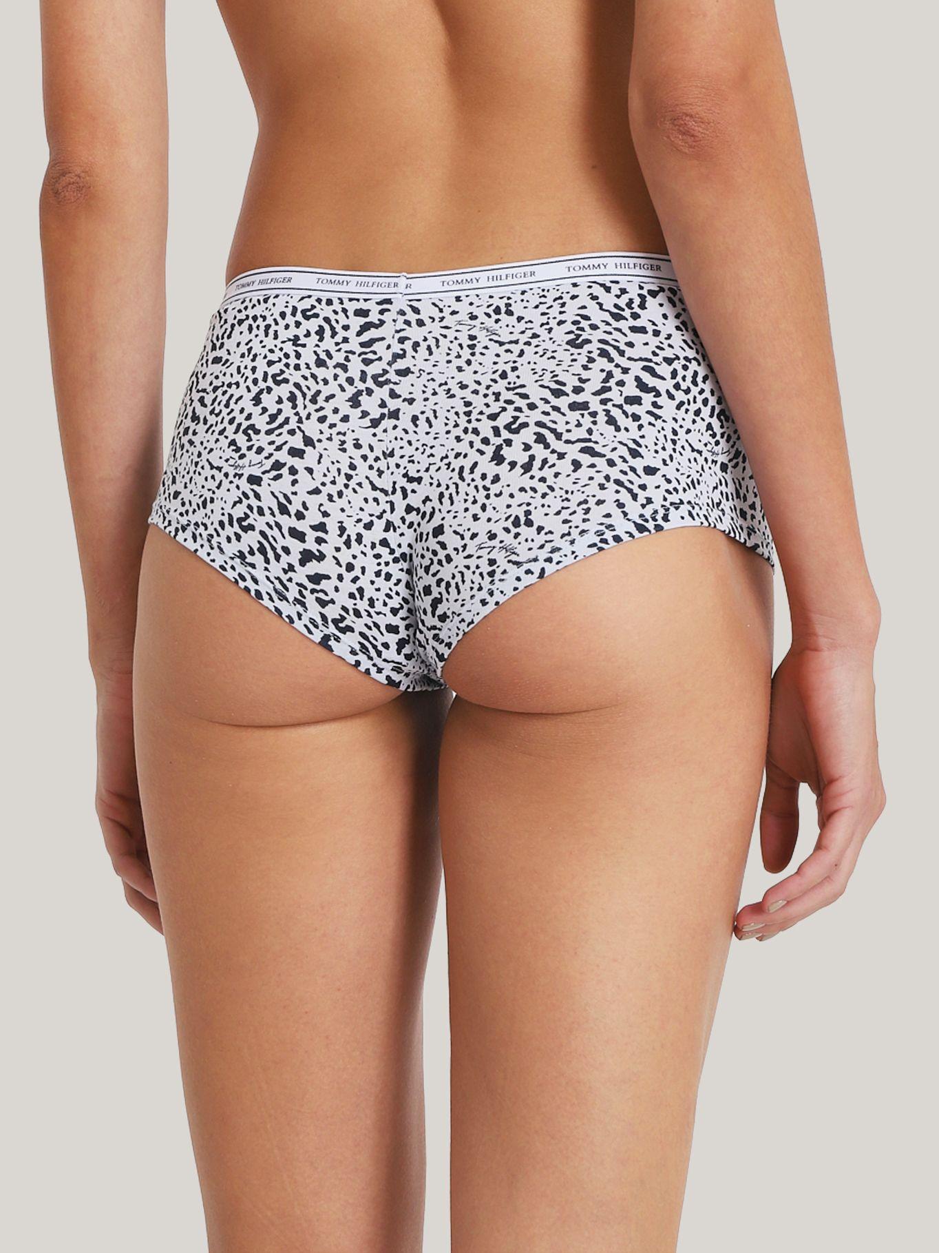 Calzón Boyshort Con Logo Multicolor Tommy Hilfiger-1