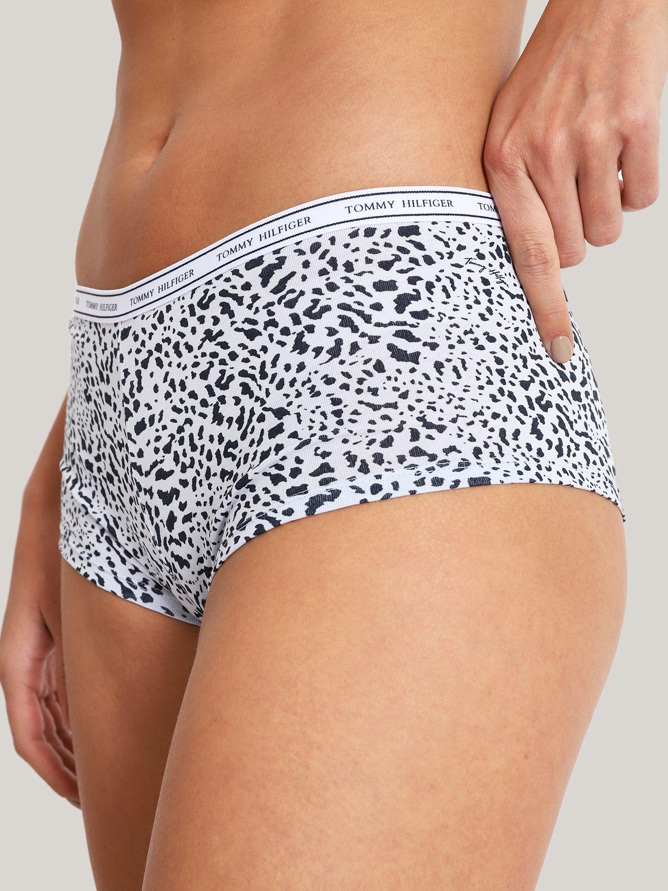 Calzón Boyshort Con Logo Multicolor Tommy Hilfiger-3