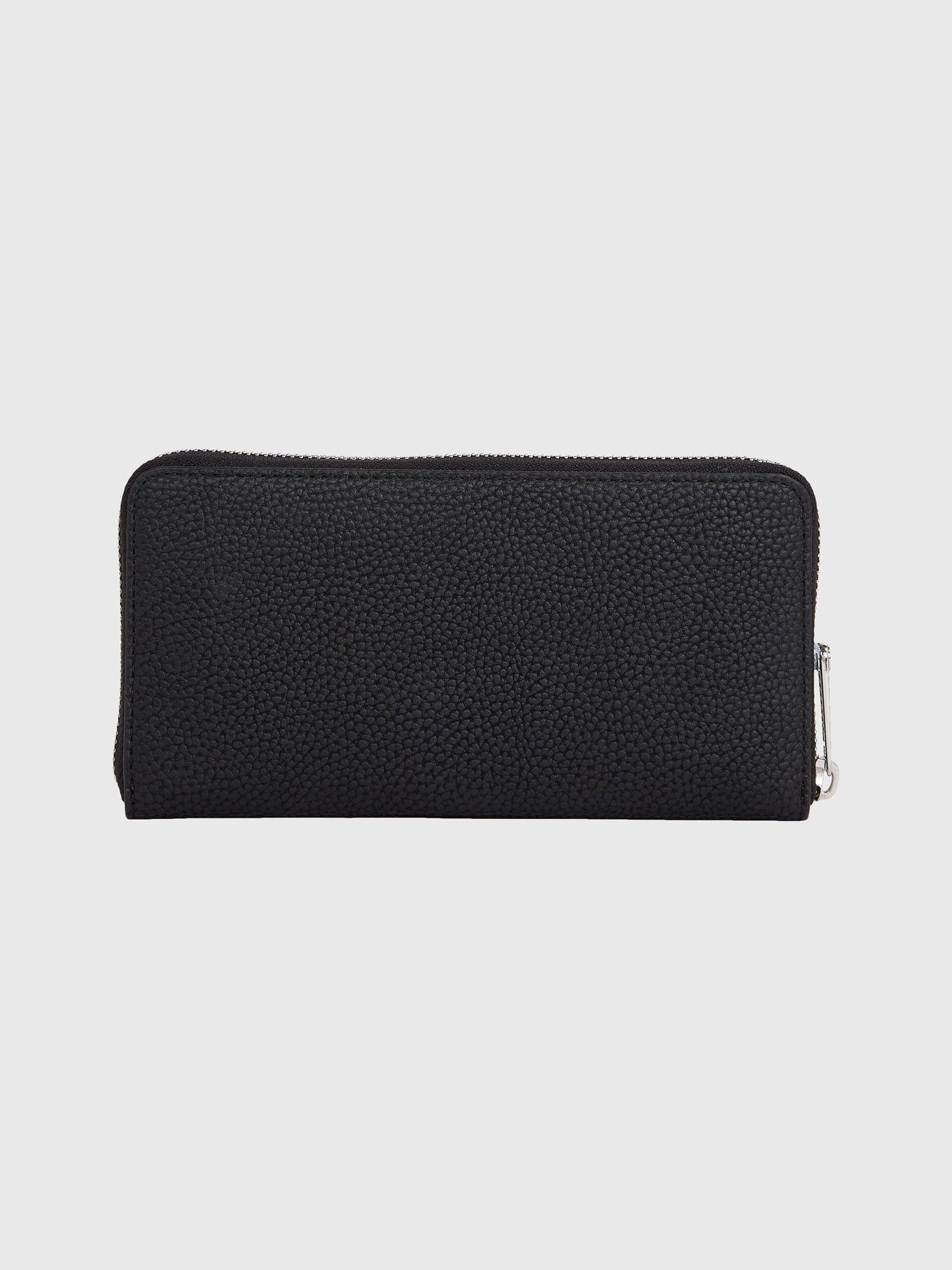 Billetera Emblem Con Cierre Negro Tommy Hilfiger-1