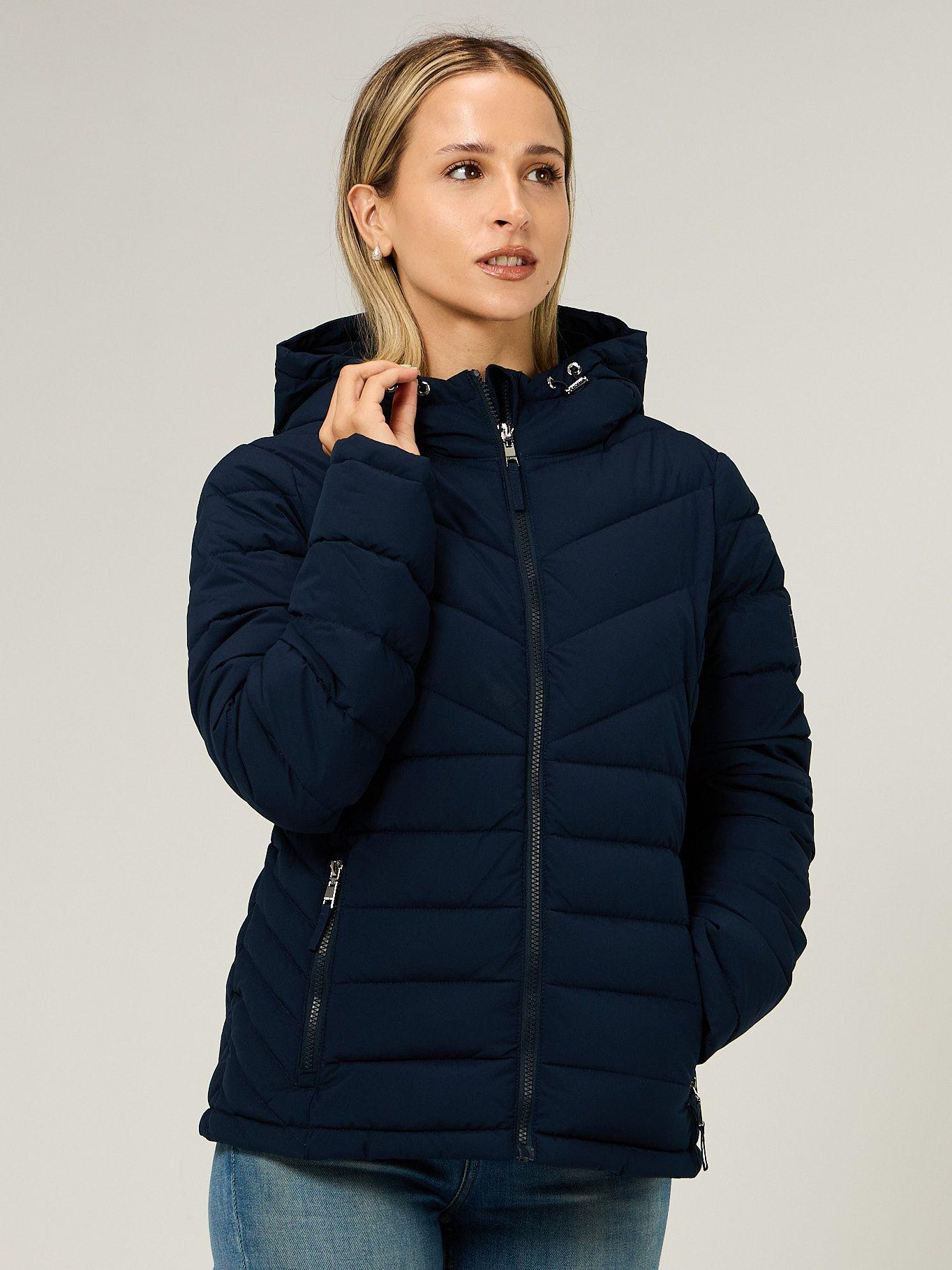 Parka Ligera Acolchada Azul Tommy Hilfiger-0