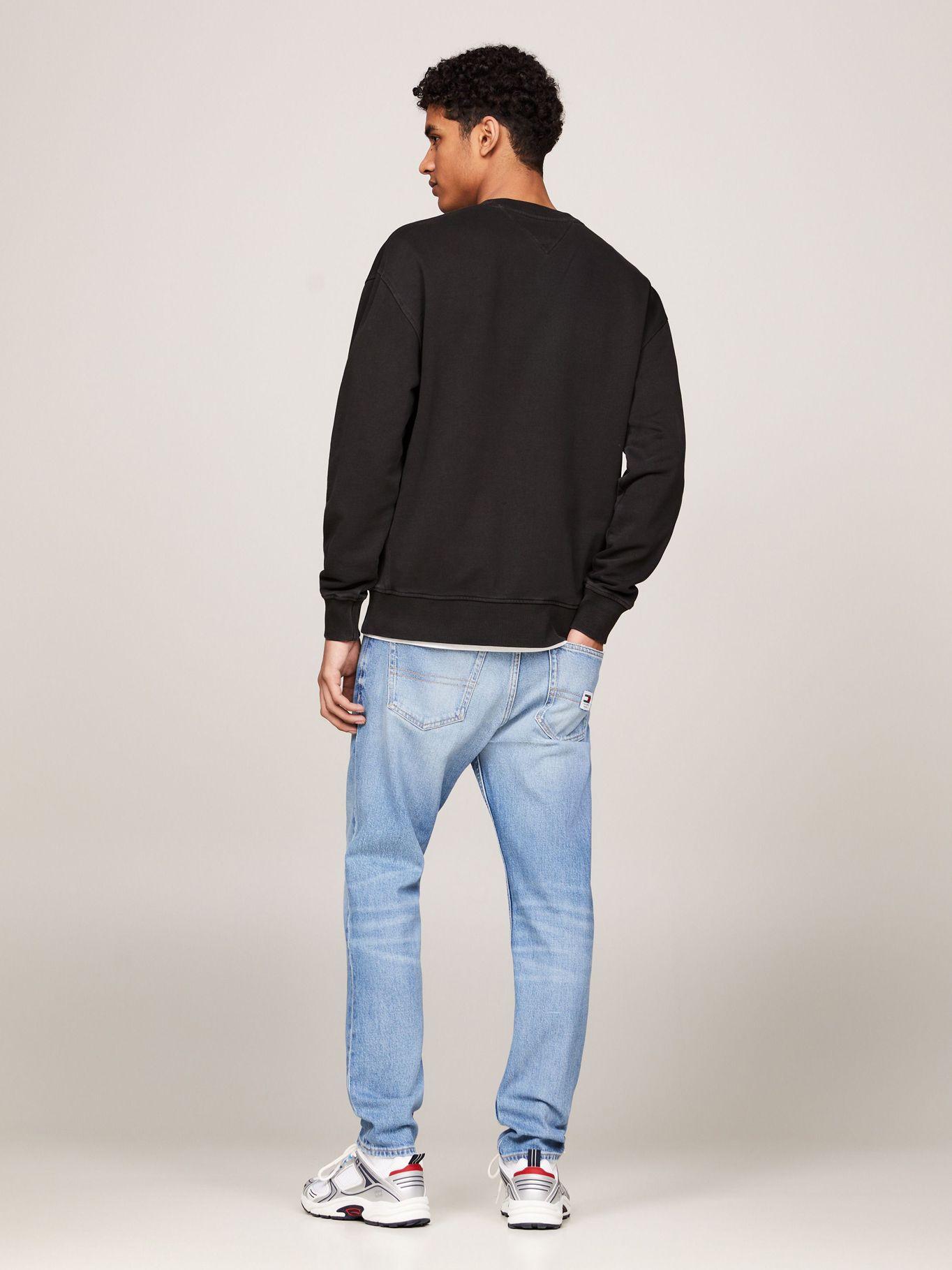 Polerón Con Logo Oversize Relaxed Negro Tommy Jeans-2