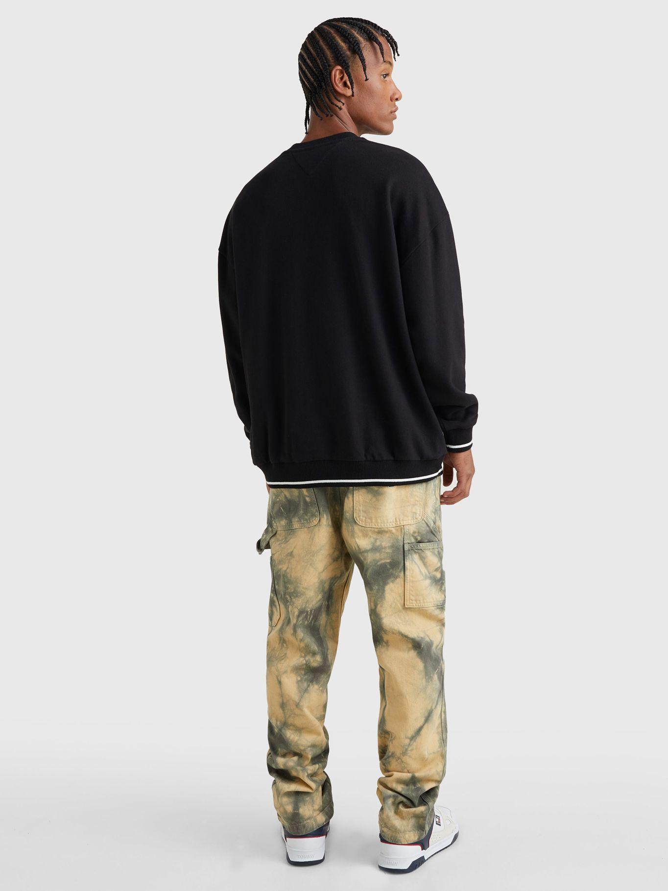 Polerón Skater Preppy Logo Negro Tommy Hilfiger-2