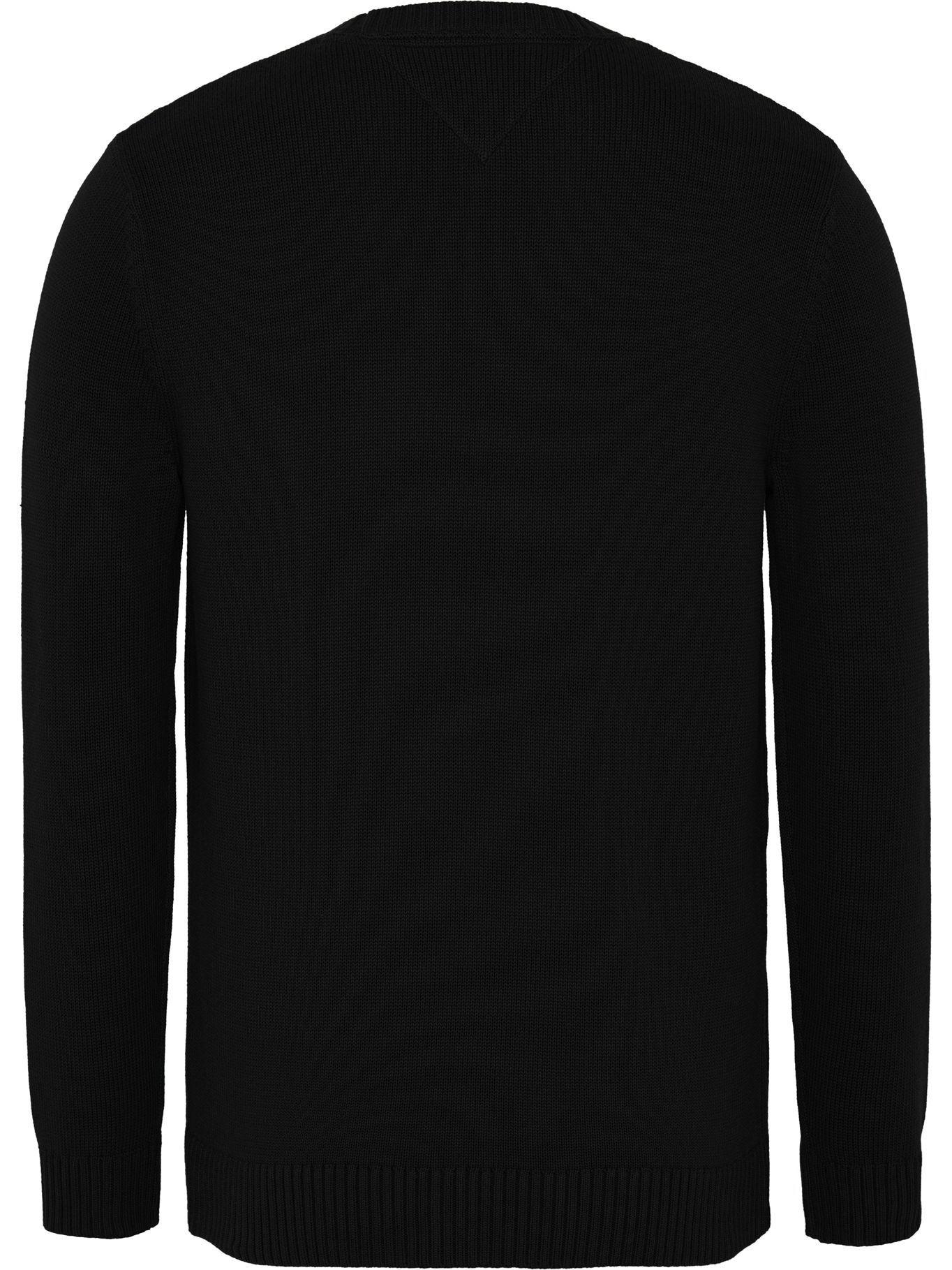 Sweater Essential C-Neck Negro Tommy Jeans M2-1