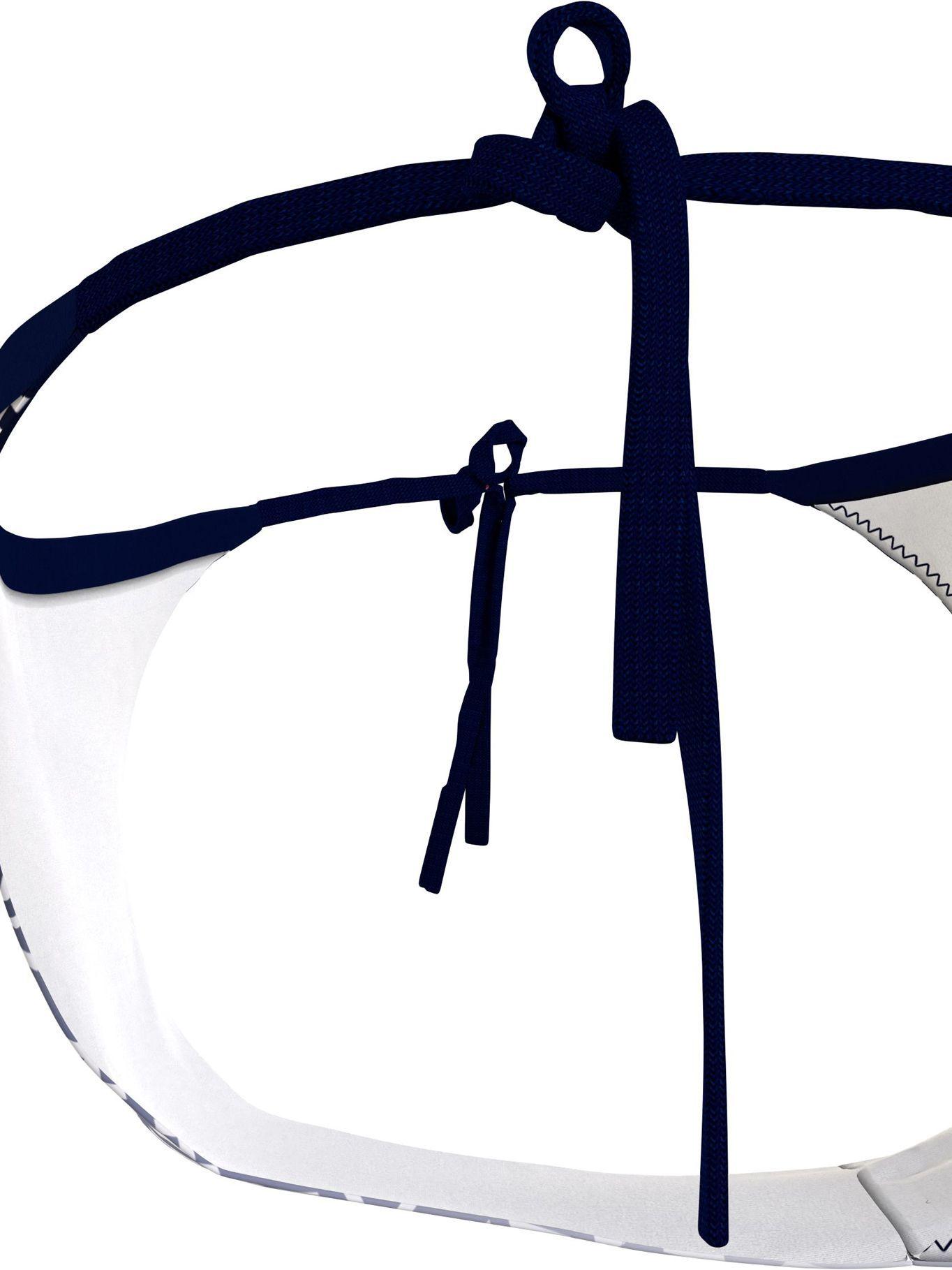Parte Inferior De Bikini Monogram Azul Tommy Hilfiger-3