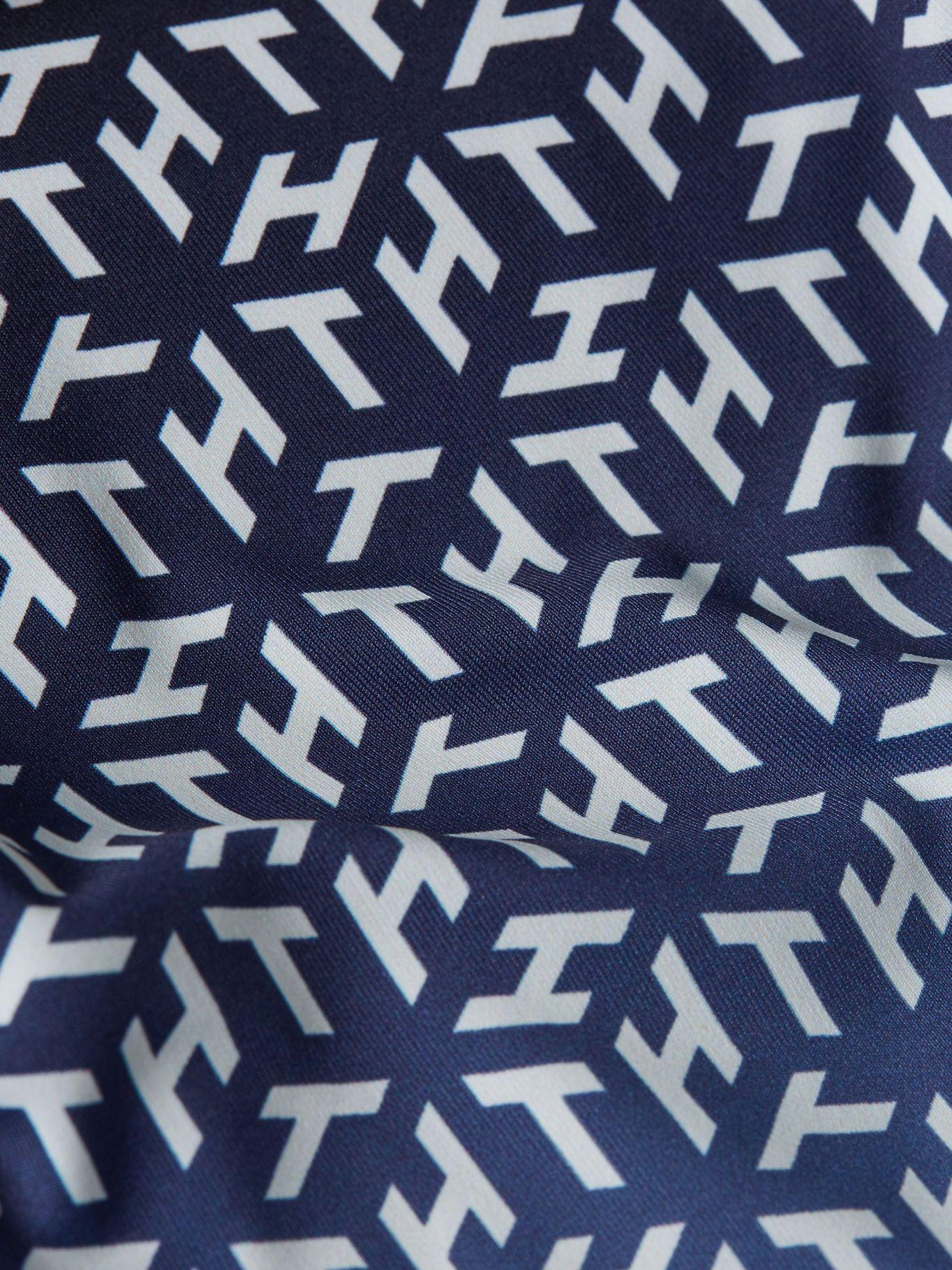 Parte Inferior De Bikini Monogram Azul Tommy Hilfiger-2