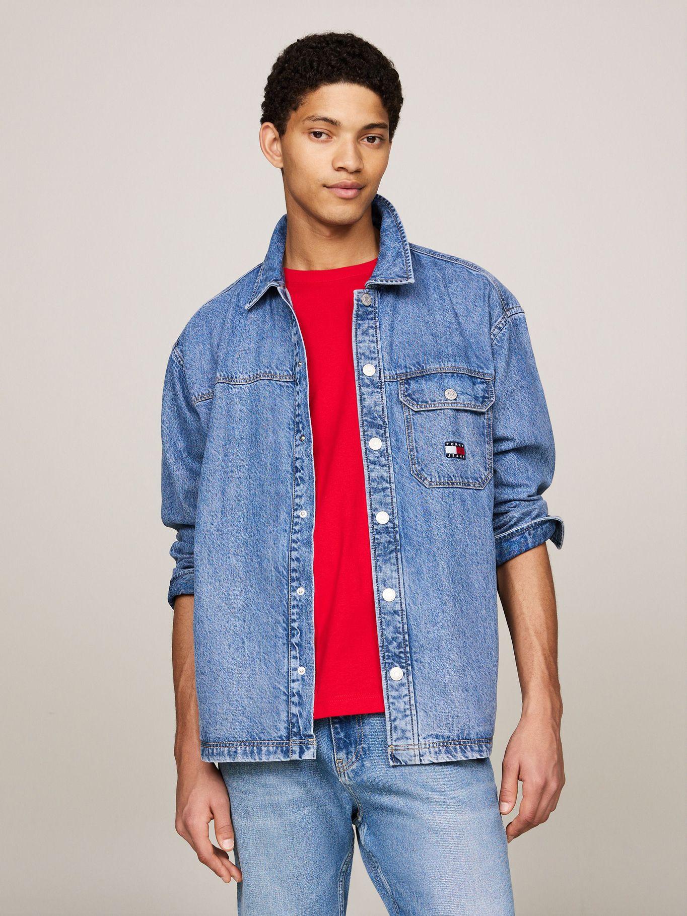 Sobrecamisa Essential Denim Azul Tommy Jeans-0