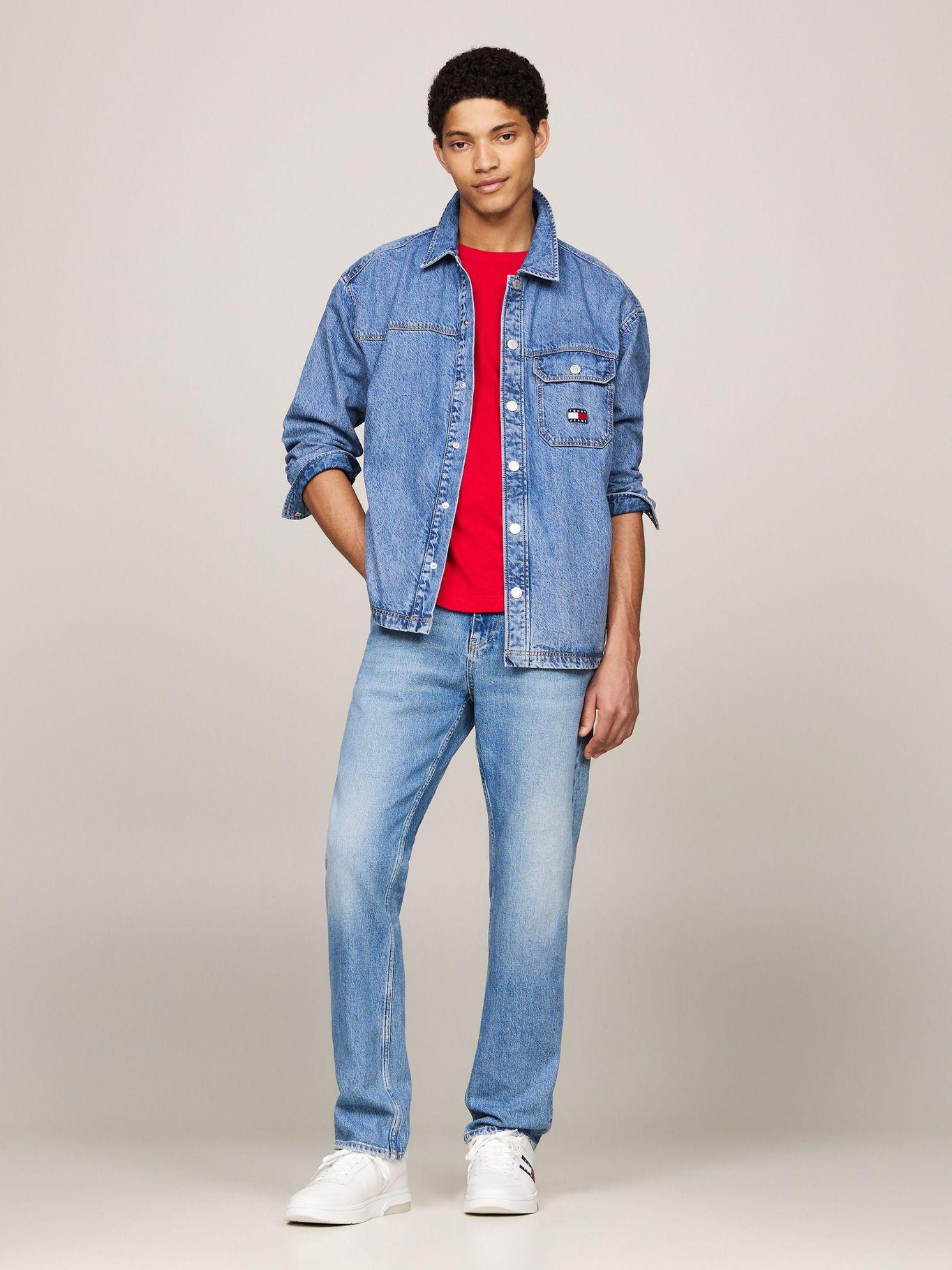 Sobrecamisa Essential Denim Azul Tommy Jeans-1