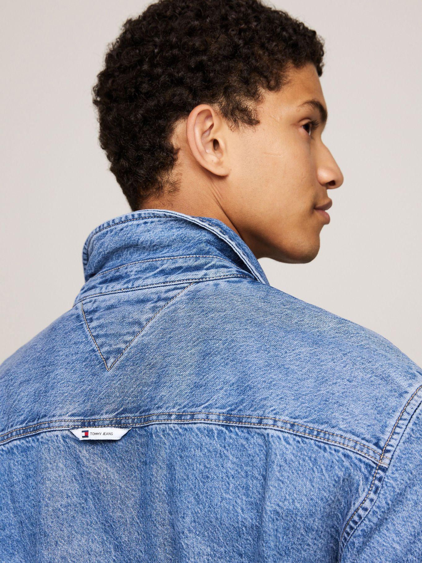 Sobrecamisa Essential Denim Azul Tommy Jeans-3