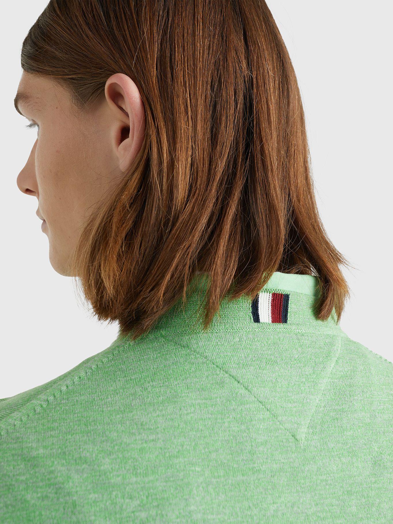 Sweater Mouline Striped  Verde Tommy Hilfiger-3