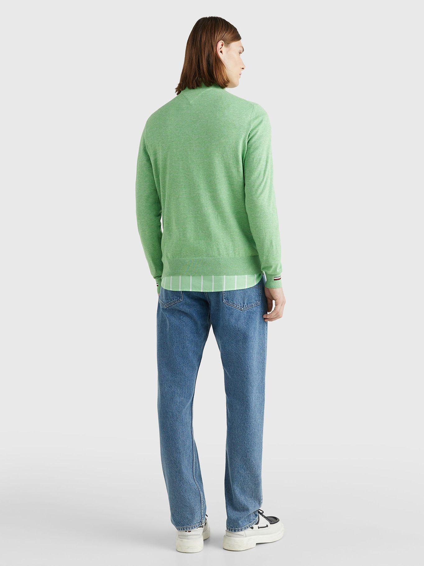 Sweater Mouline Striped  Verde Tommy Hilfiger-2