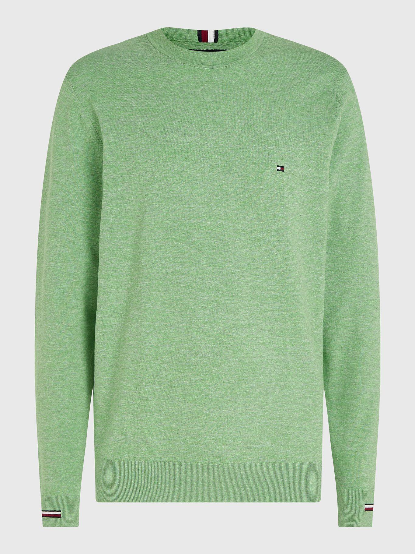 Sweater Mouline Striped  Verde Tommy Hilfiger-4