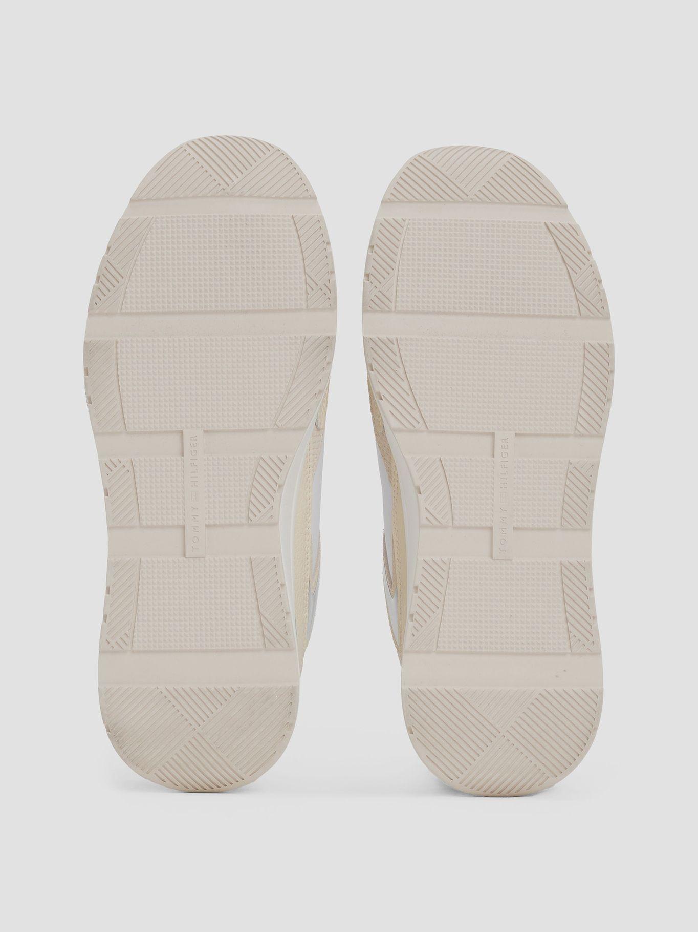 Zapatillas De Texturas Mixtas Beige Tommy Hilfiger-3