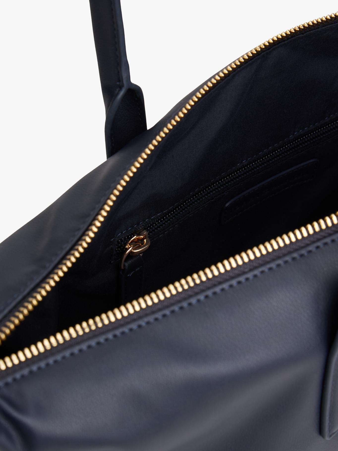 Tote Popette Soft Monogram Azul Tommy Hilfiger-3