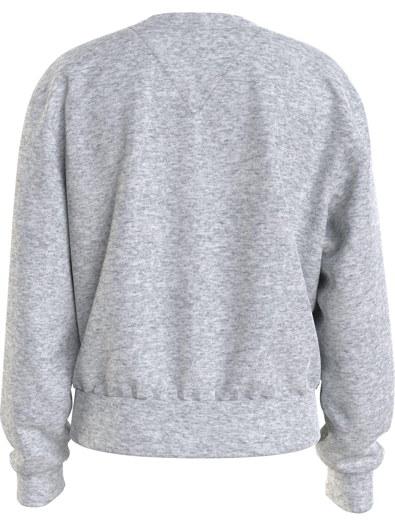 Polerón Logo Lentejuelas Gris Tommy Hilfiger F2-1