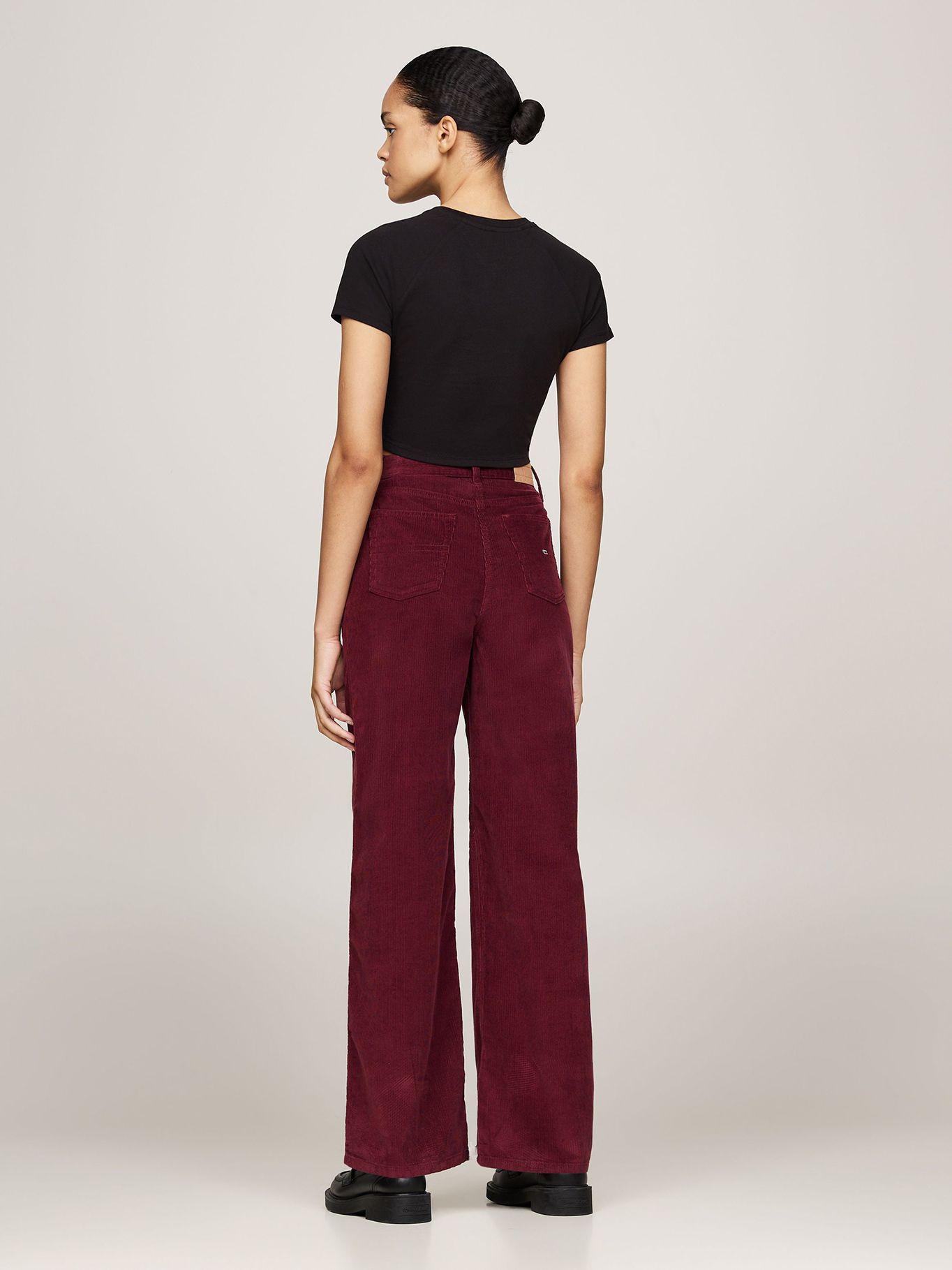 Polera Cropped Slim Fit Con Logo Negro Tommy Hilfiger-2