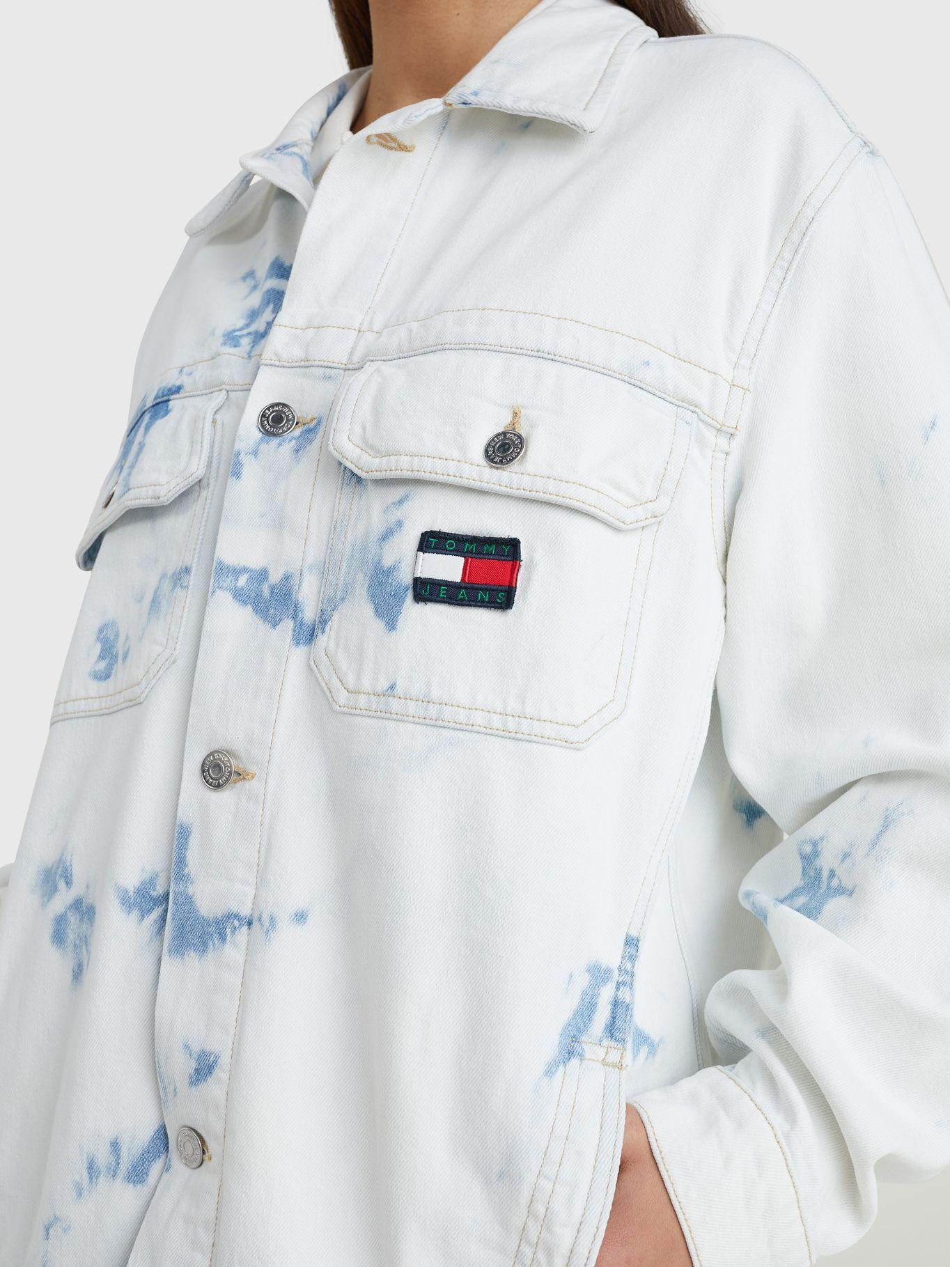 Chaqueta Oversize Tie Dye  Blanco Tommy Hilfiger-2