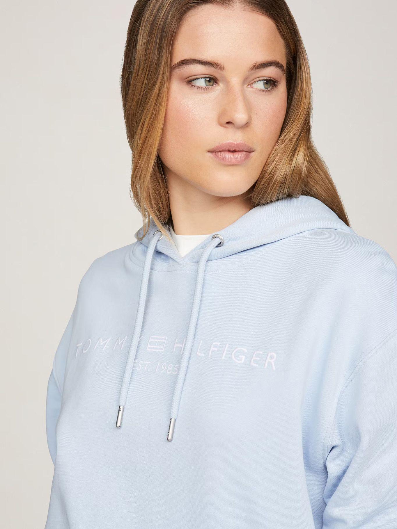 Polerón Hoodie Corporate Logo Celeste Tommy Hilfiger-3