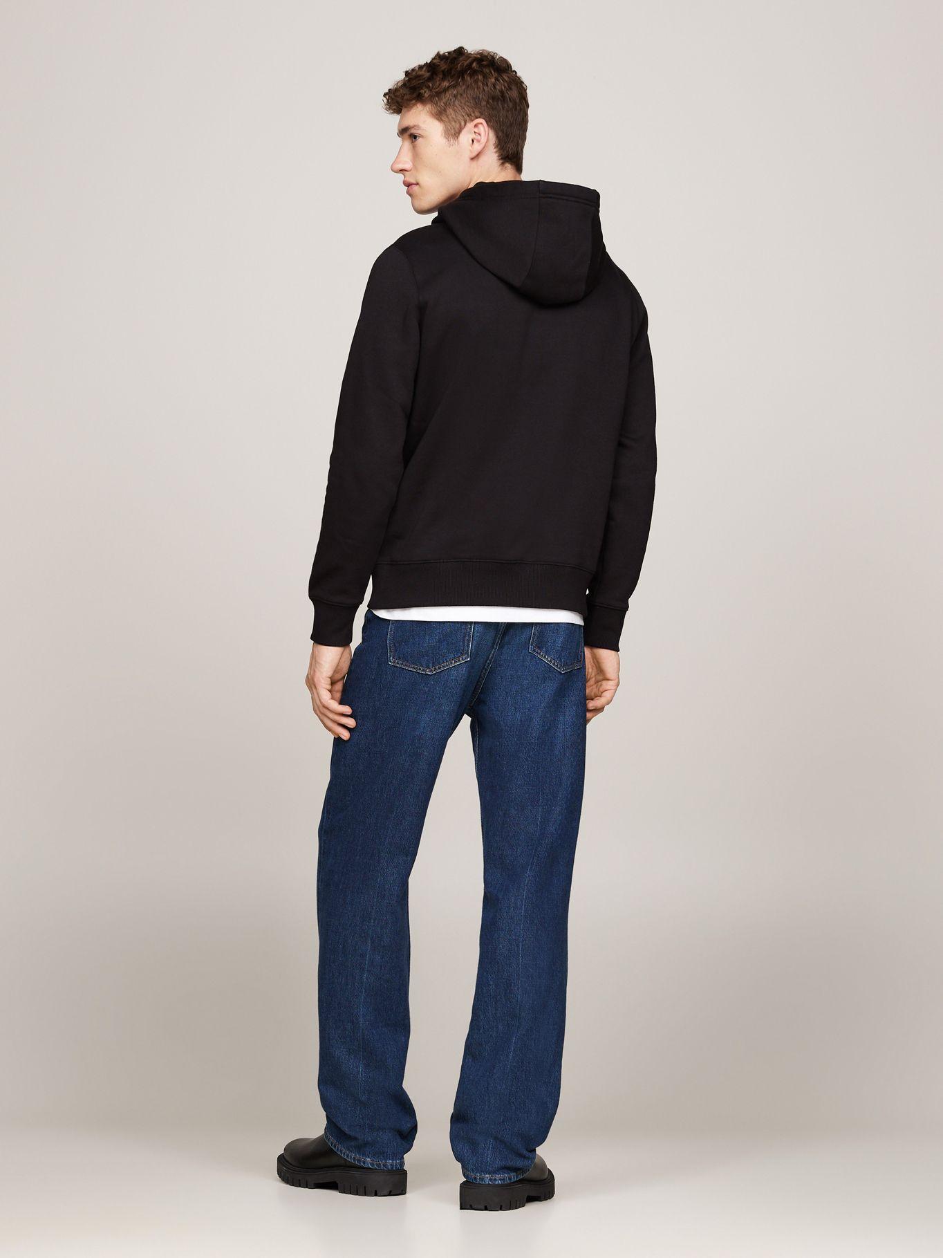 Polerón Hoodie Chest Logo Negro Tommy Hilfiger-2
