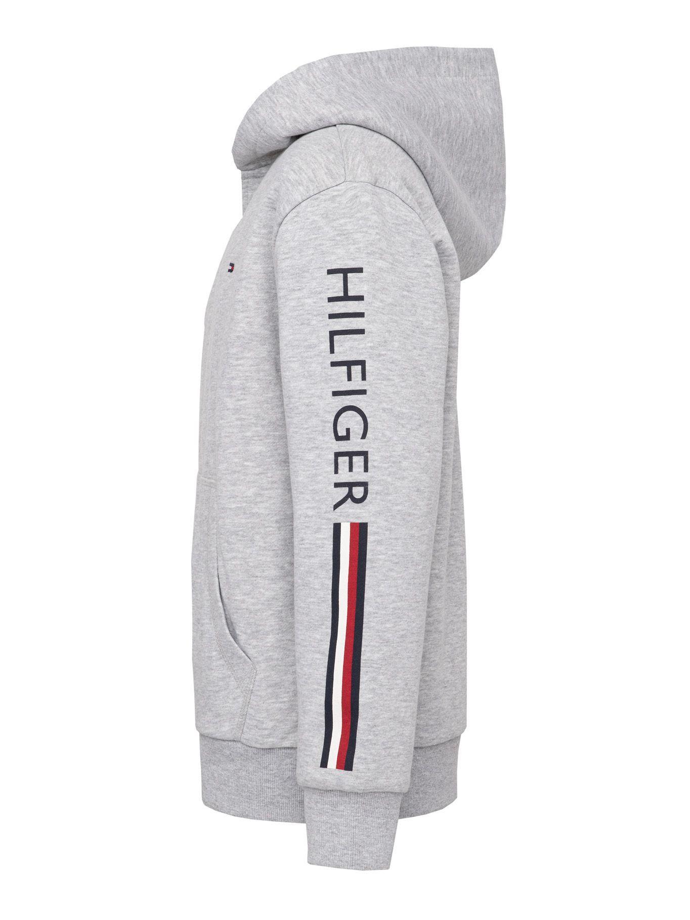 Polerón Hoodie Sherpa Gris Tommy Hilfiger M2-2